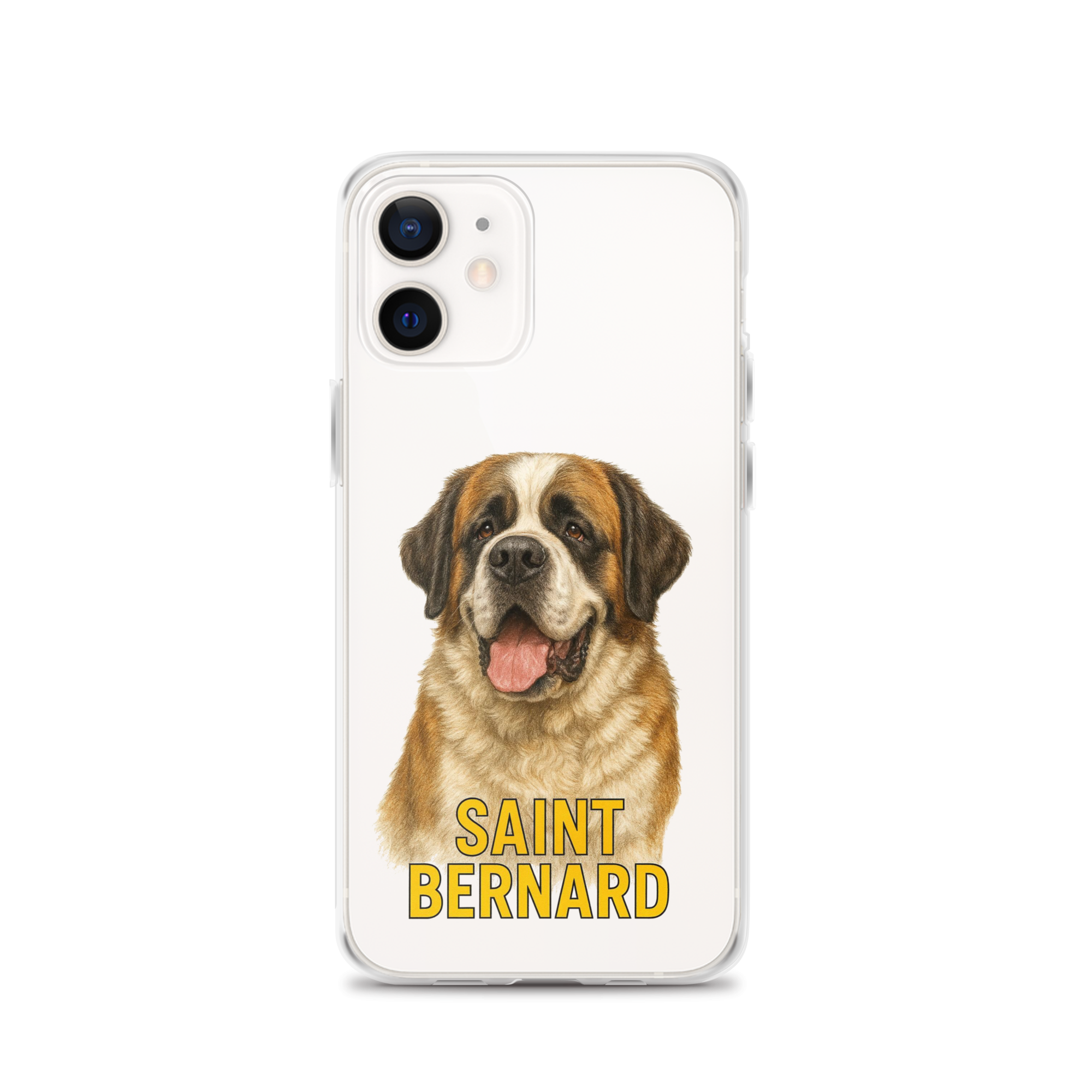 Saint Bernard Clear Case for iPhone