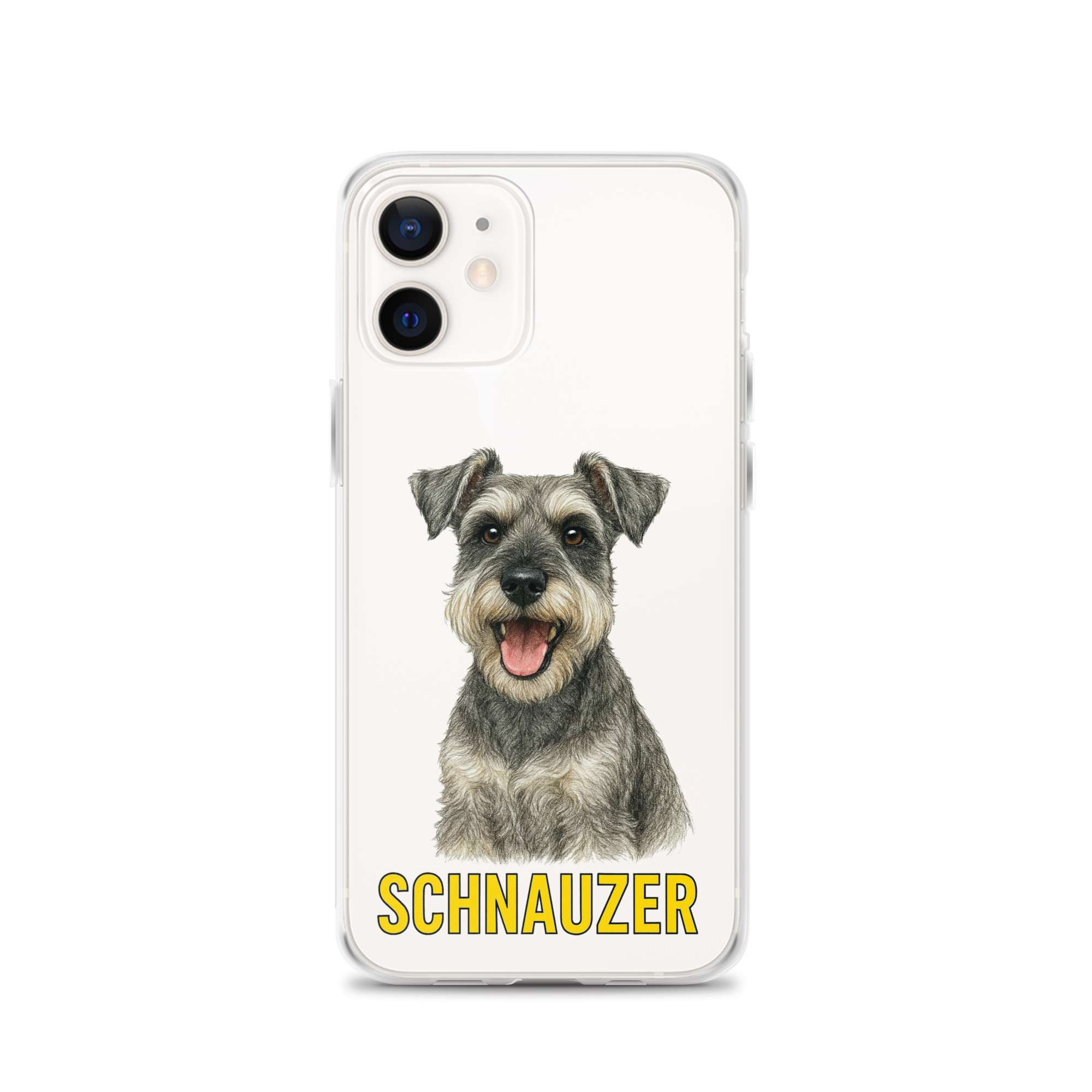 Schnauzer Clear Case for iPhone