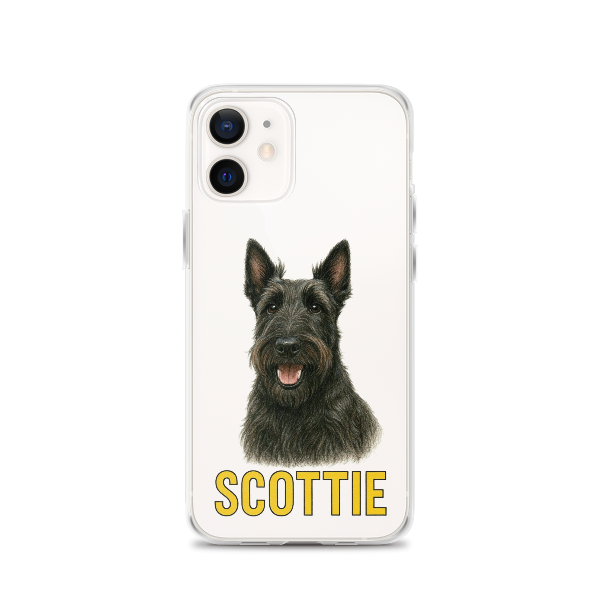 Scottie Clear Case for iPhone