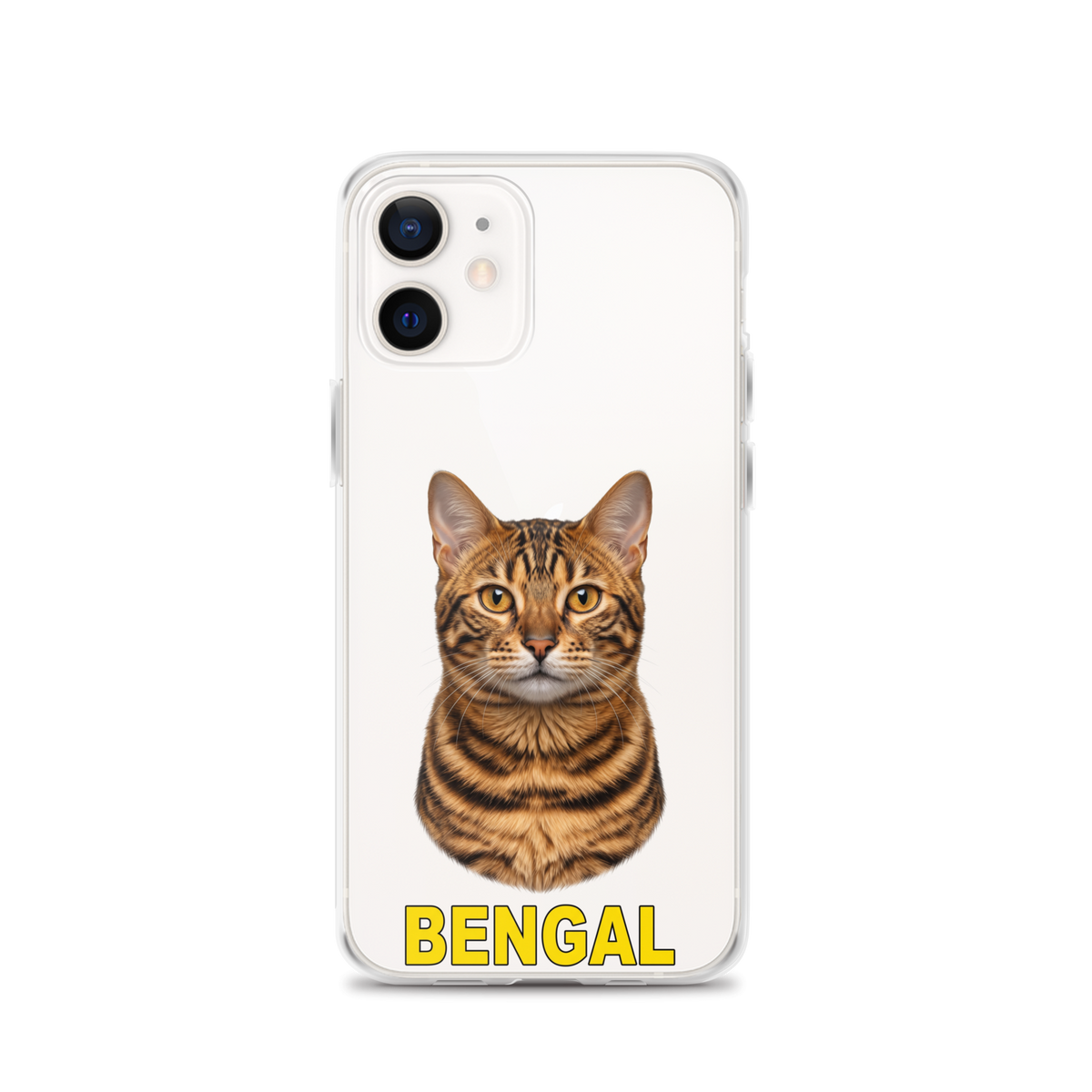 Bengal Cat Clear Case for iPhone®