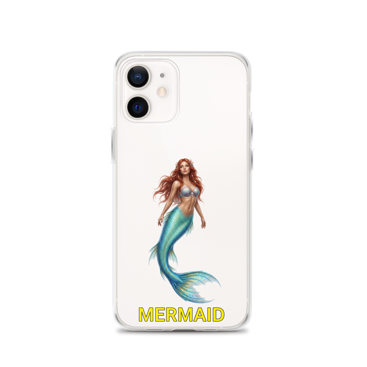 Mermaid Clear Case for iPhone®