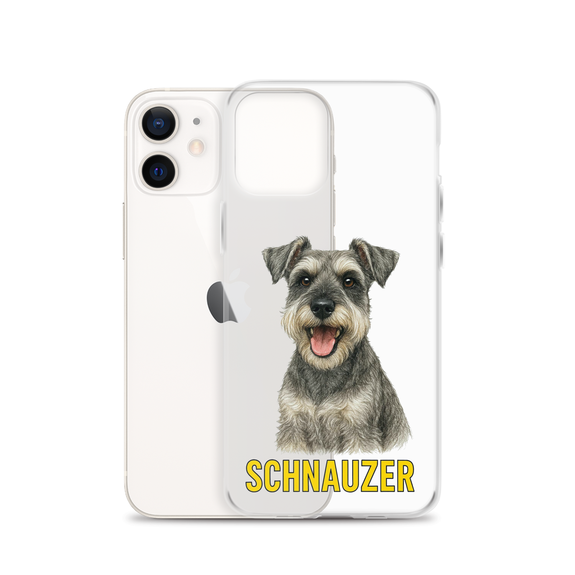Schnauzer Clear Case for iPhone