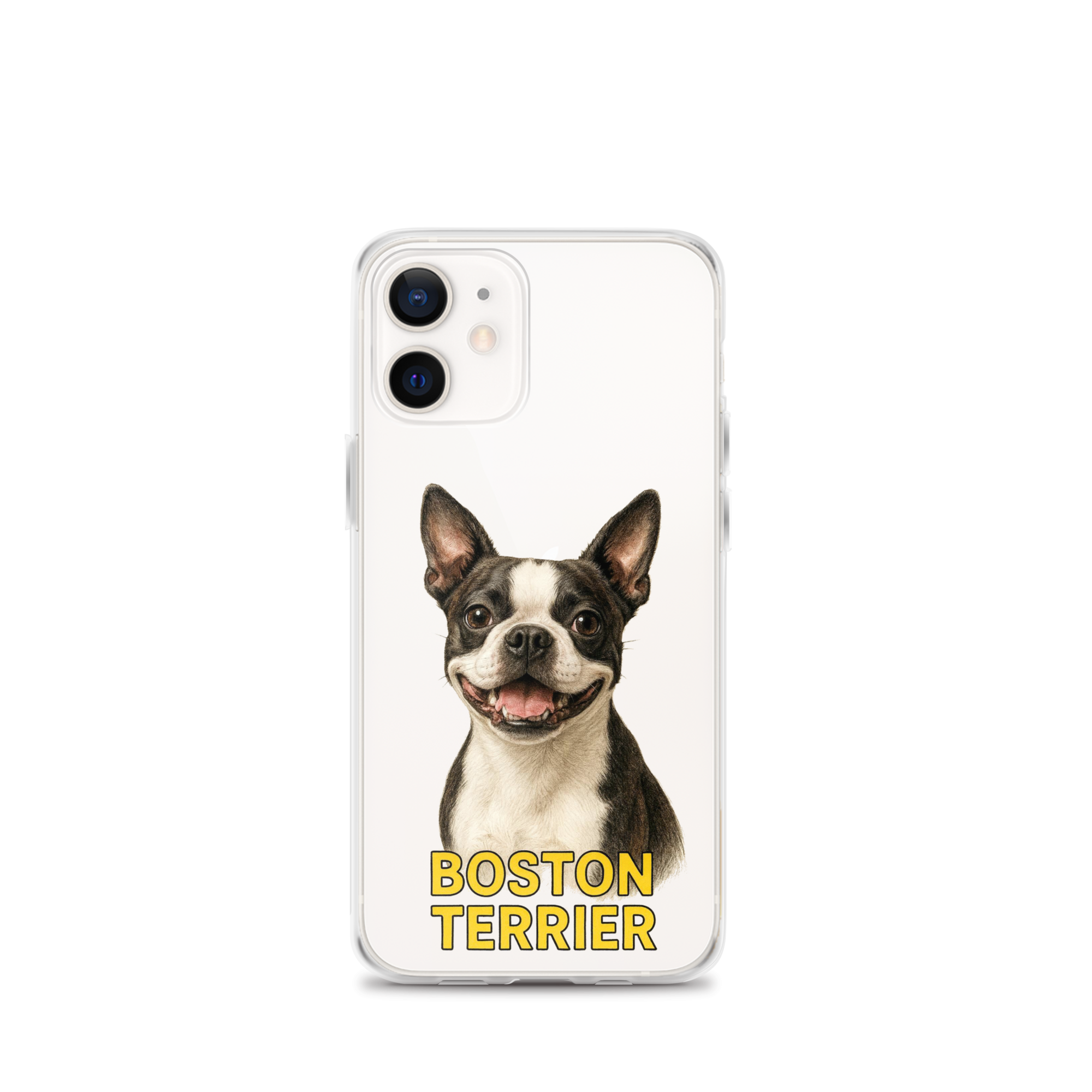 Boston Terrier Clear Case for iPhone