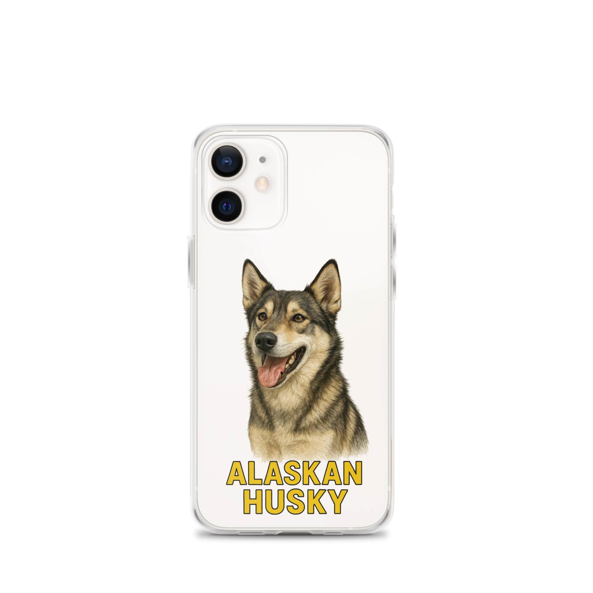Alaskan Husky Clear Case for iPhone
