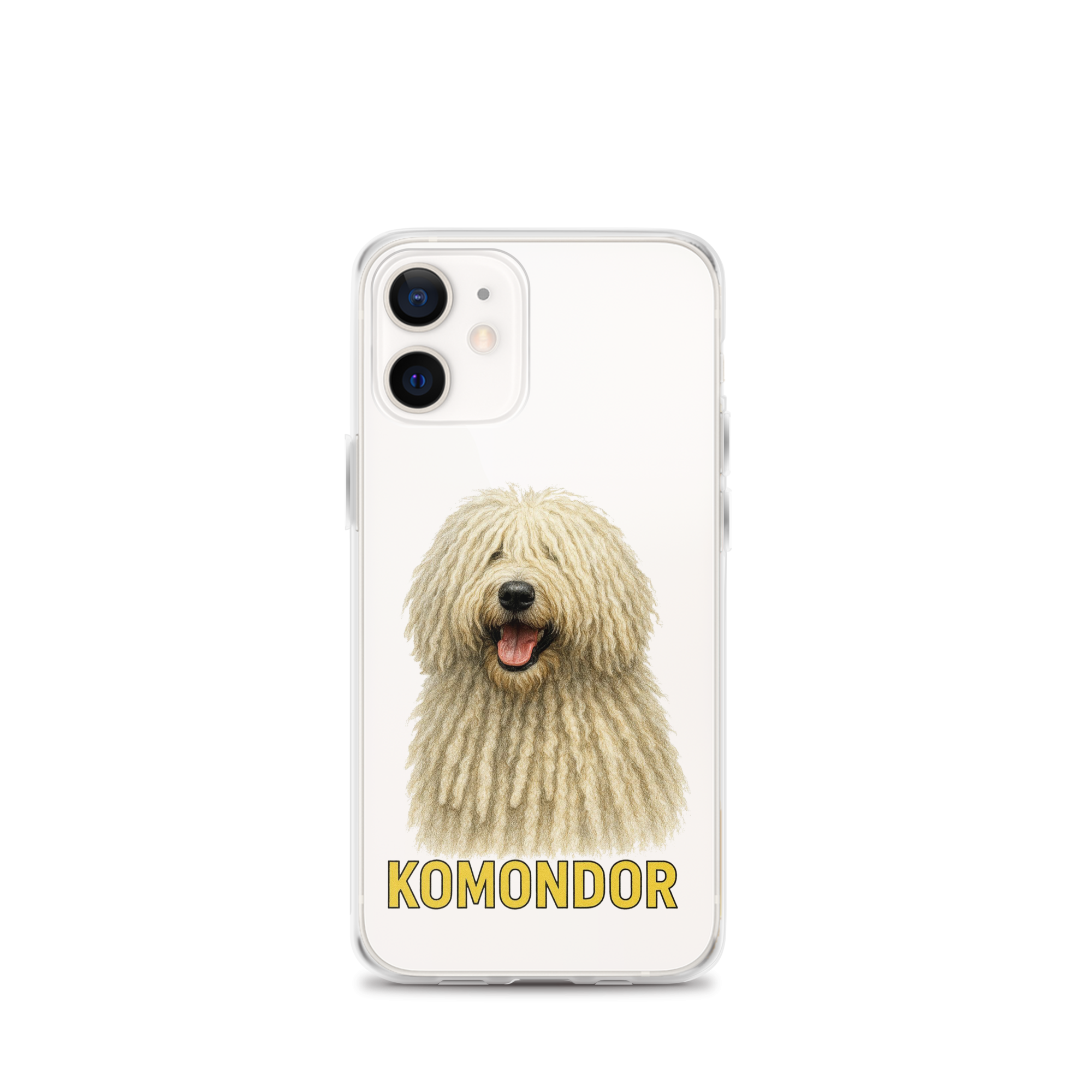 Komondor Clear Case for iPhone