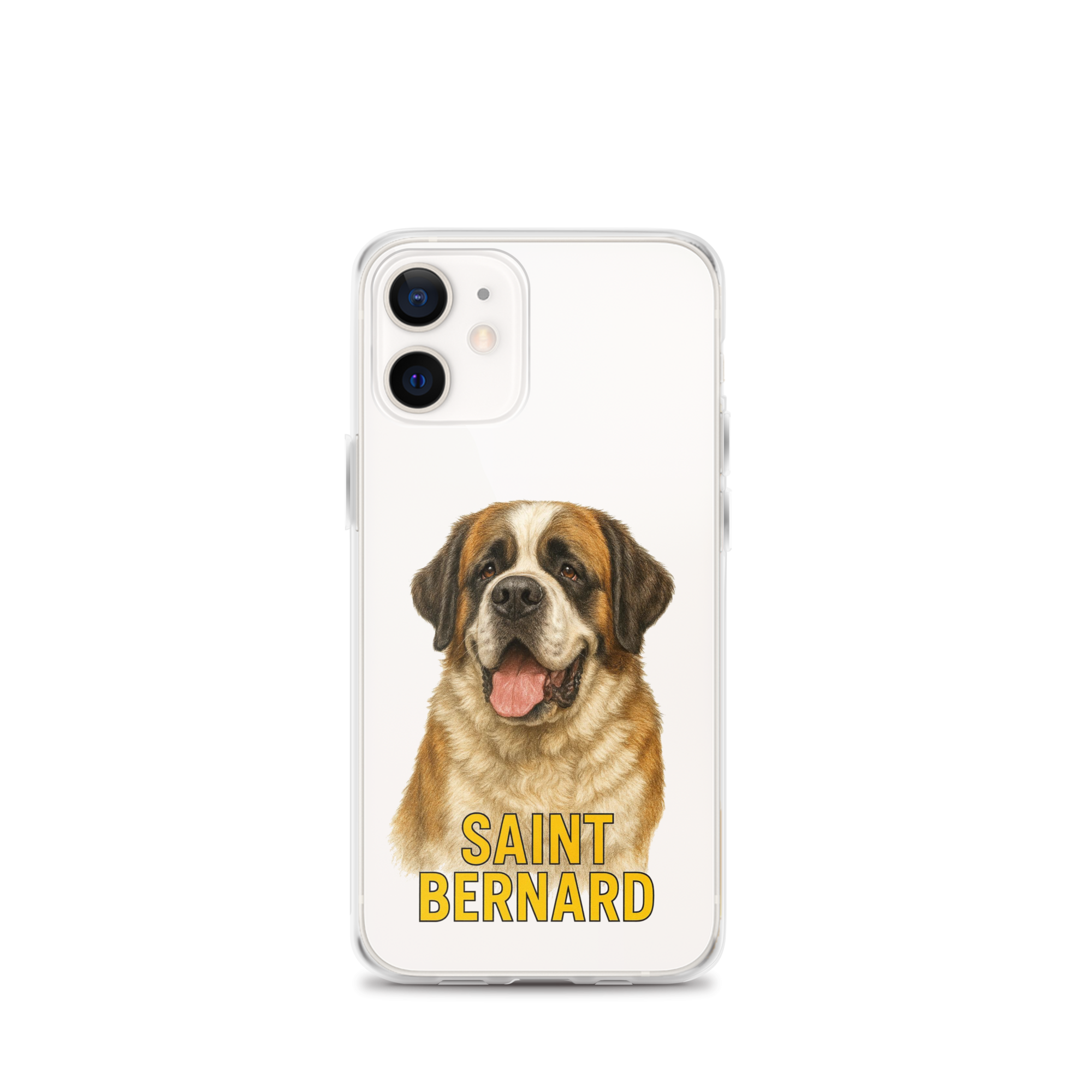 Saint Bernard Clear Case for iPhone