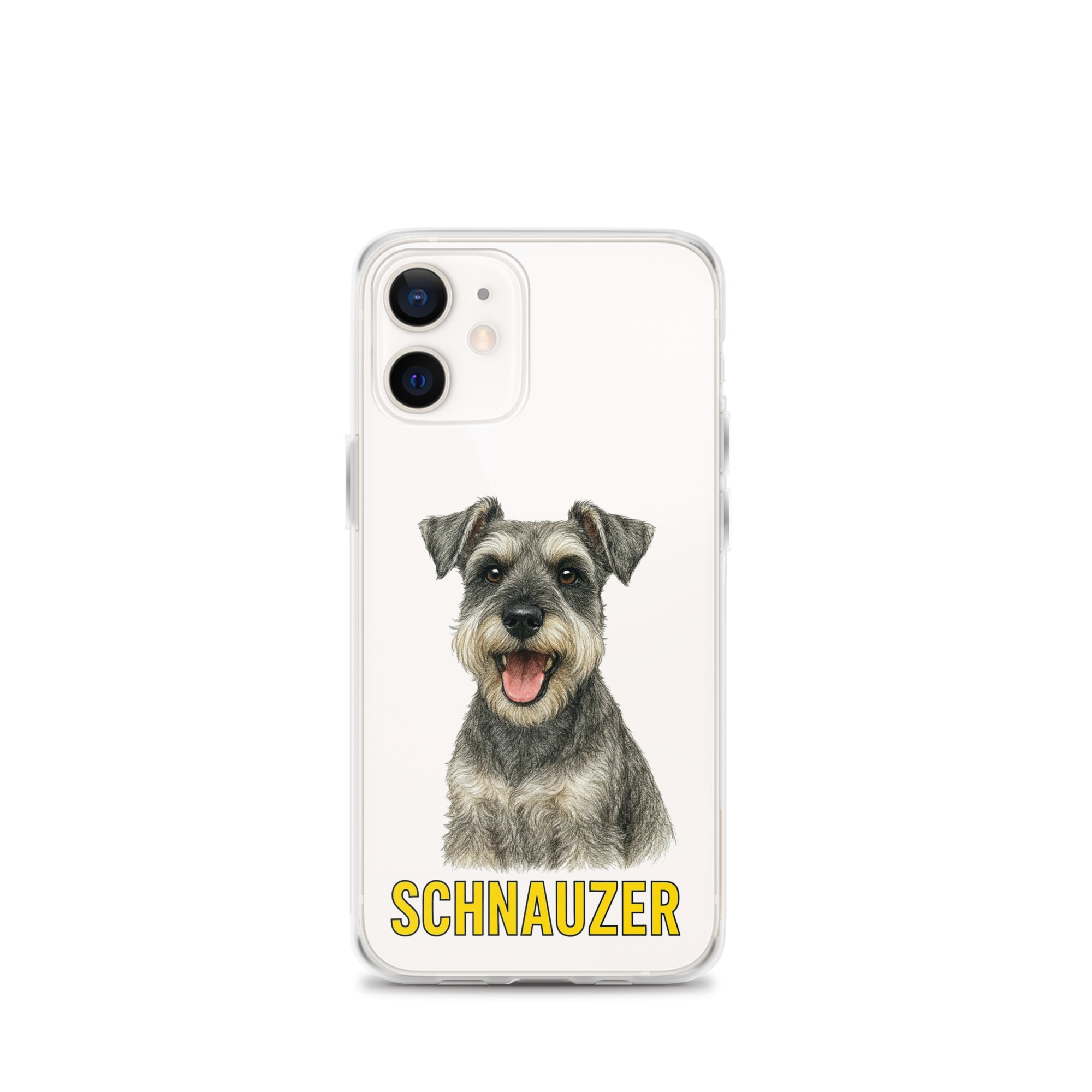 Schnauzer Clear Case for iPhone