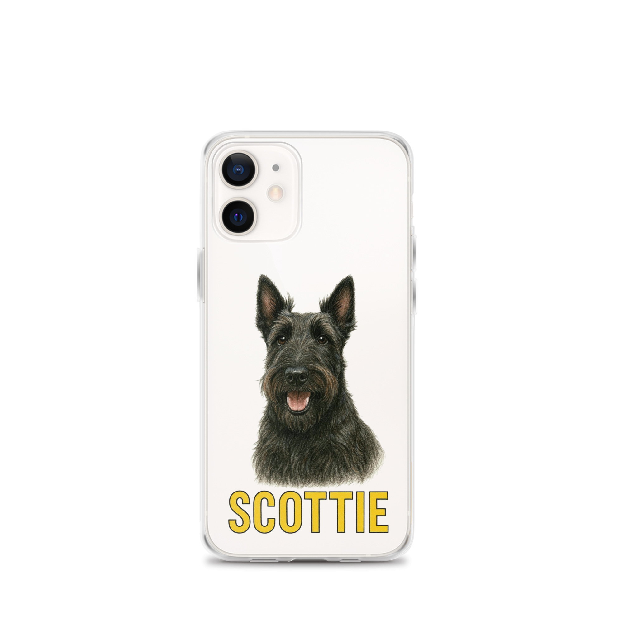 Scottie Clear Case for iPhone