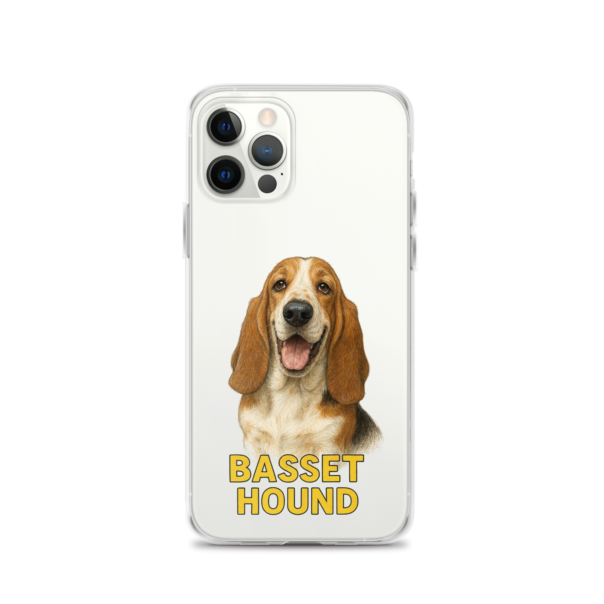 Basset Hound Clear Case for iPhone