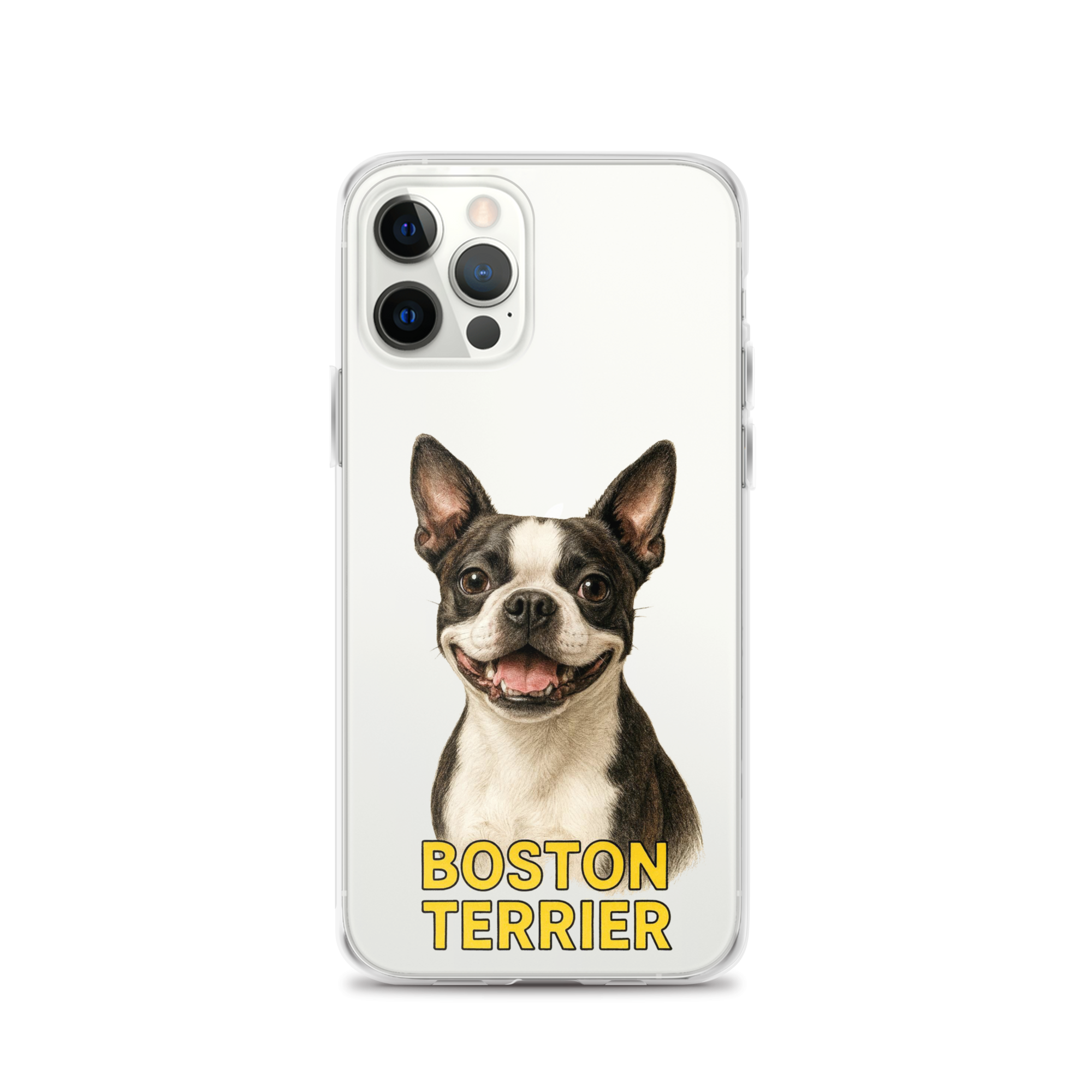 Boston Terrier Clear Case for iPhone