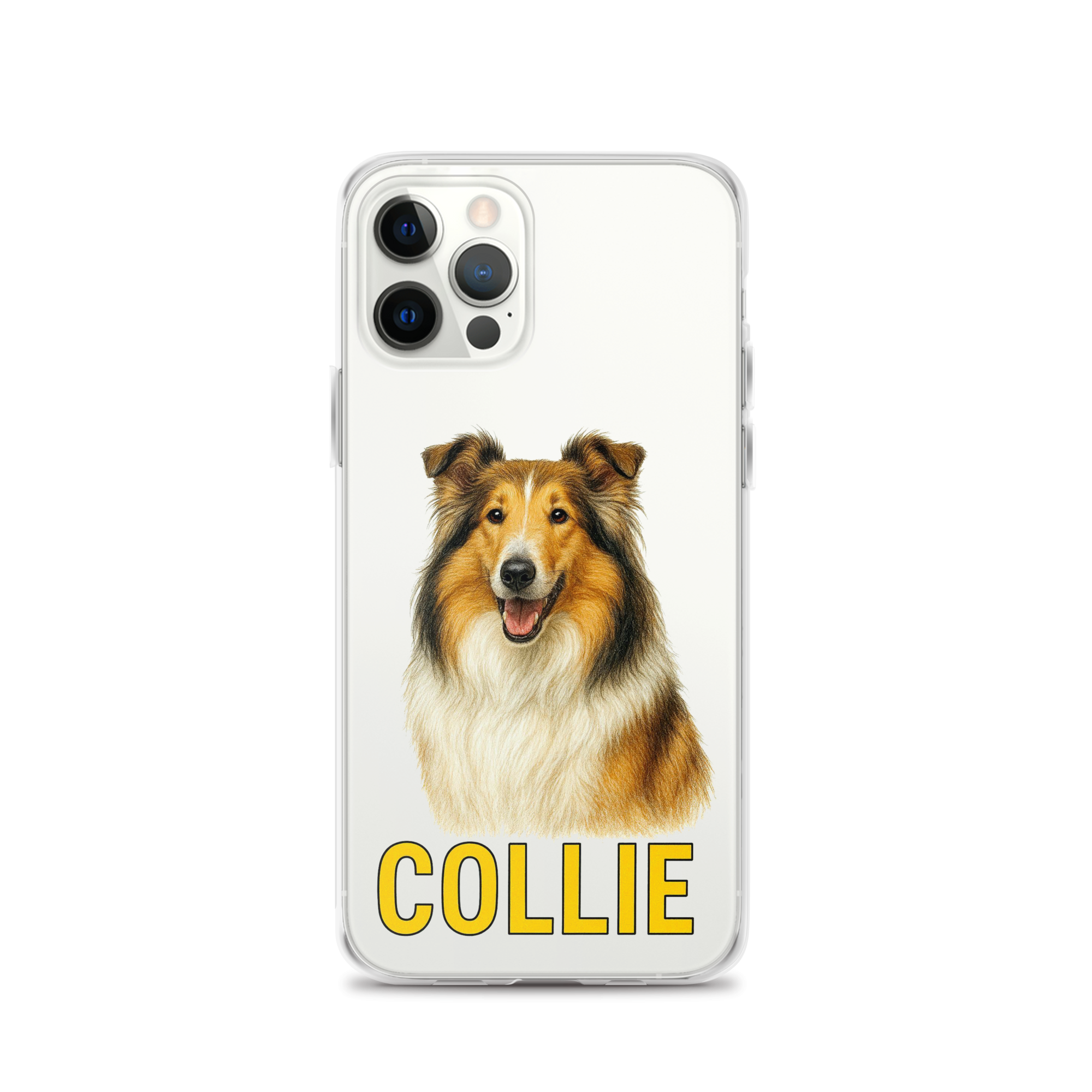 Collie Clear Case for iPhone