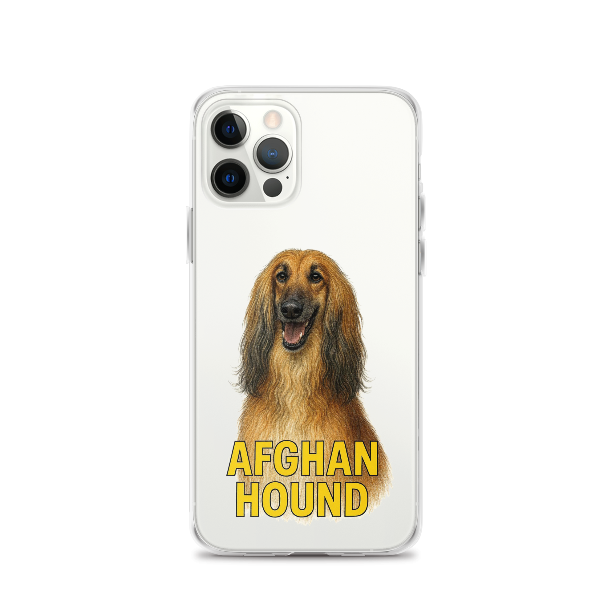 Afghan Hound Clear Case for iPhone