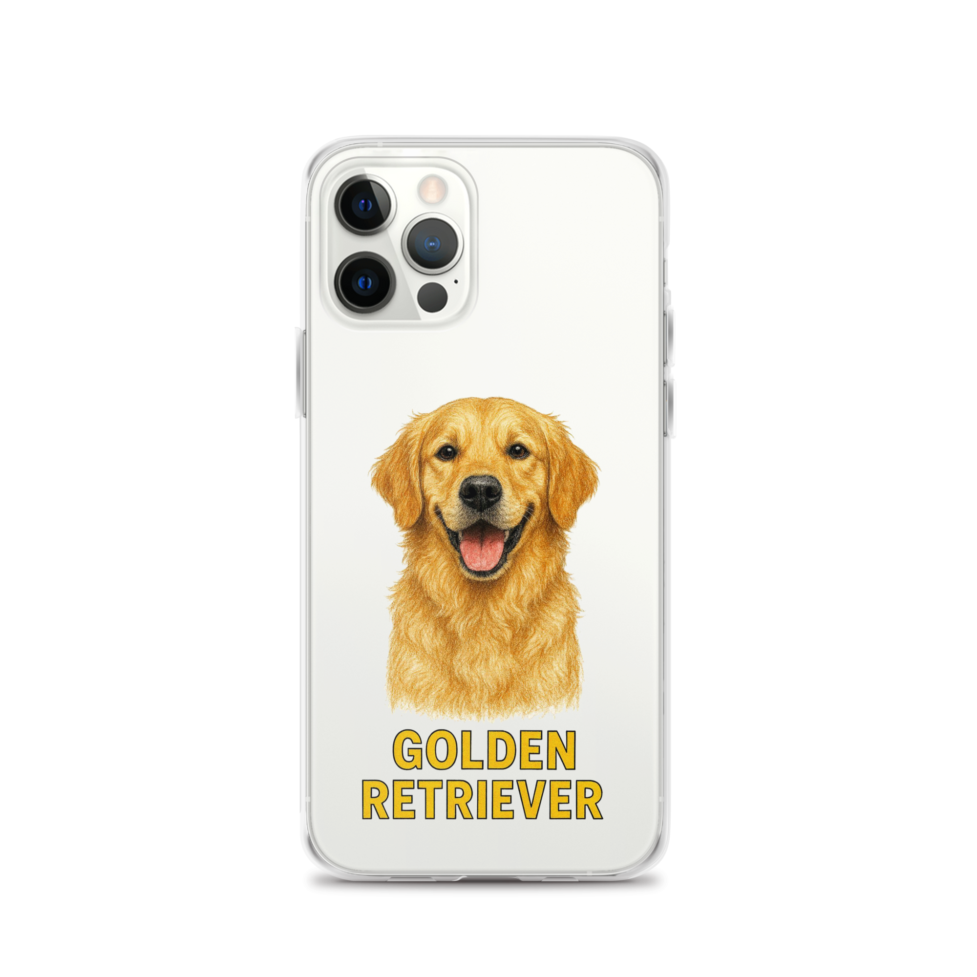 Golden Retriever Clear Case for iPhone