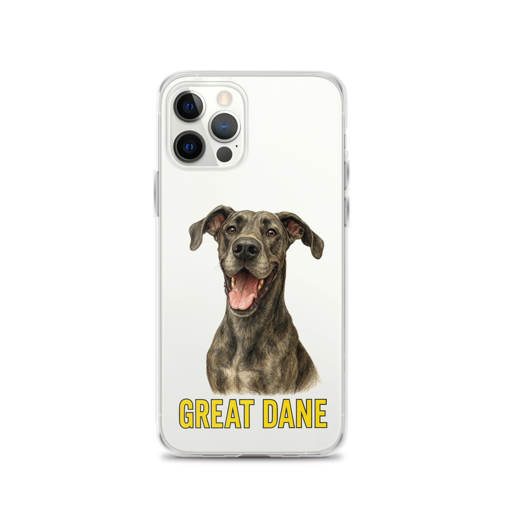 Great Dane Clear Case for iPhone