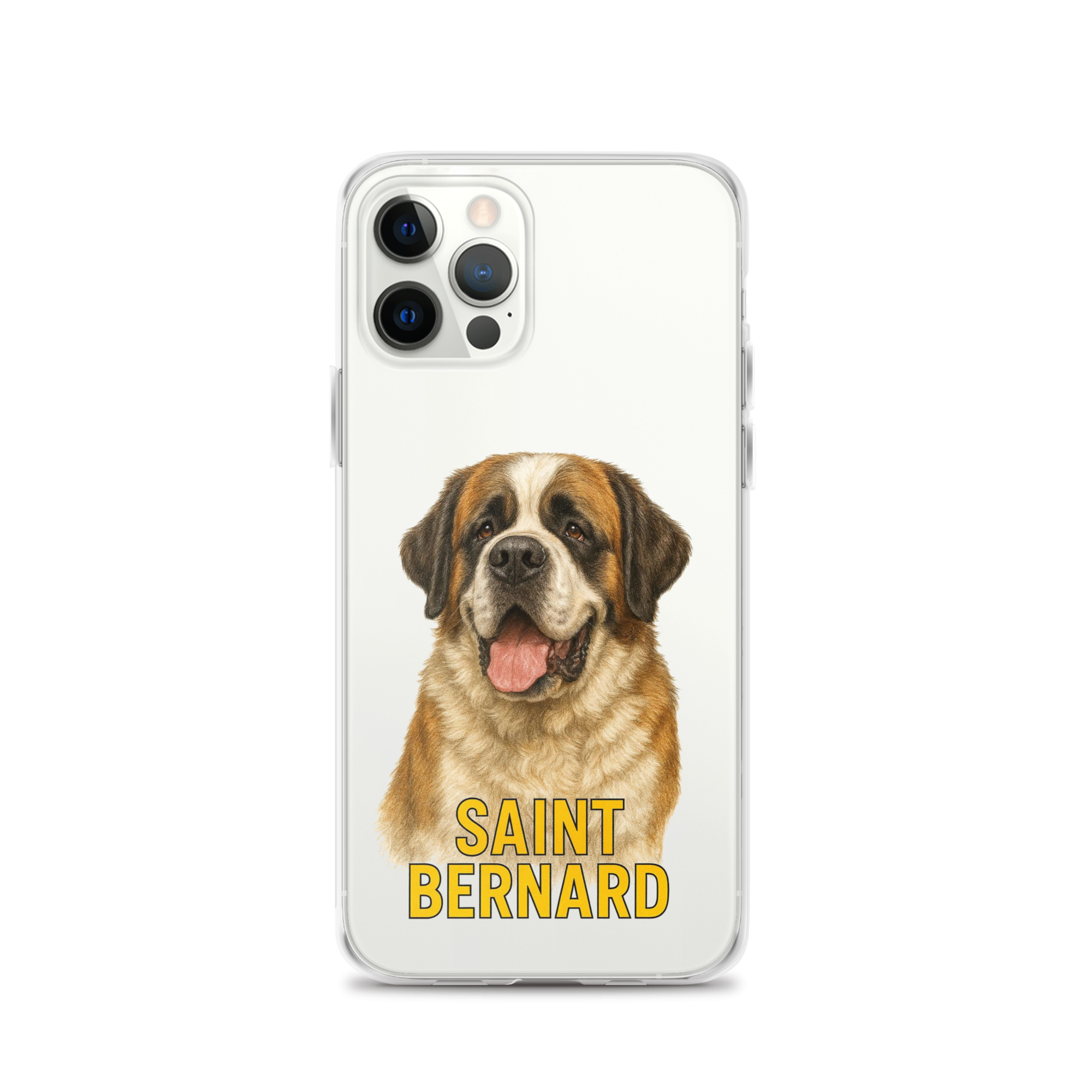 Saint Bernard Clear Case for iPhone