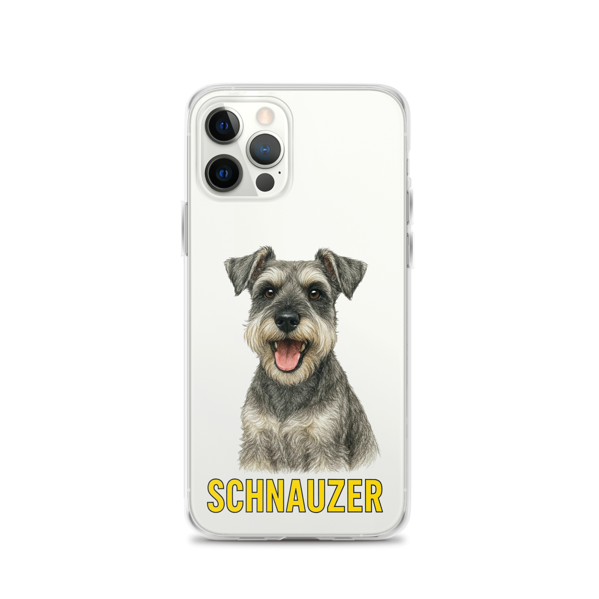 Schnauzer Clear Case for iPhone