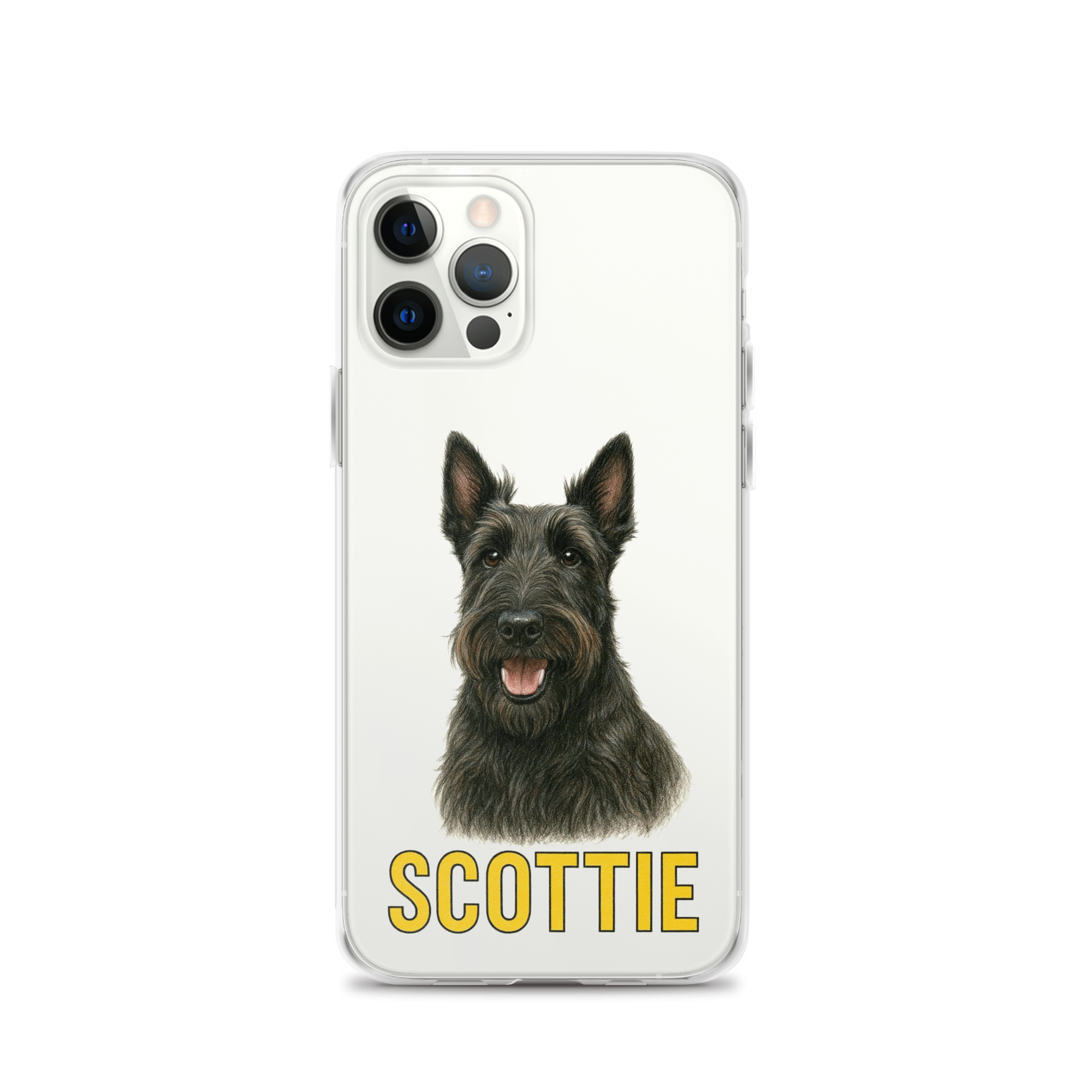 Scottie Clear Case for iPhone