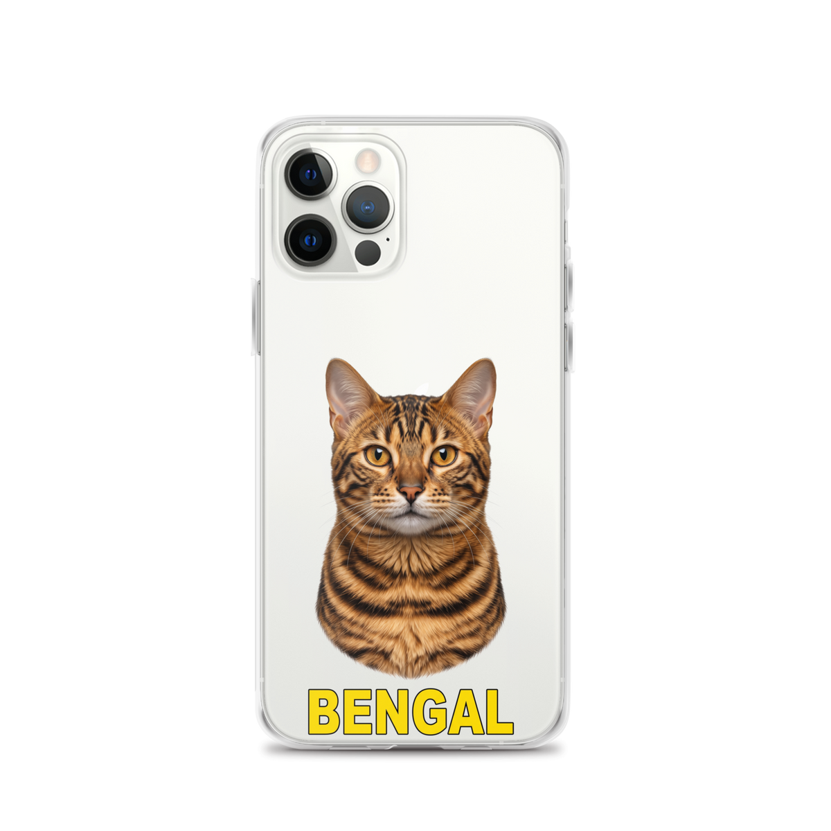 Bengal Cat Clear Case for iPhone®