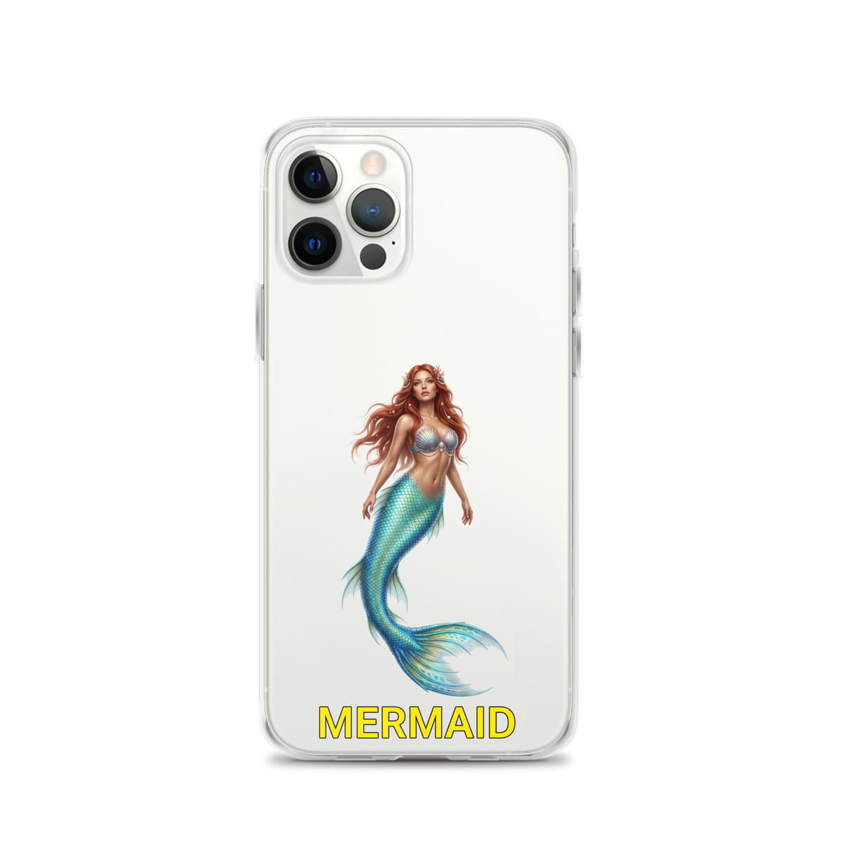 Mermaid Clear Case for iPhone®