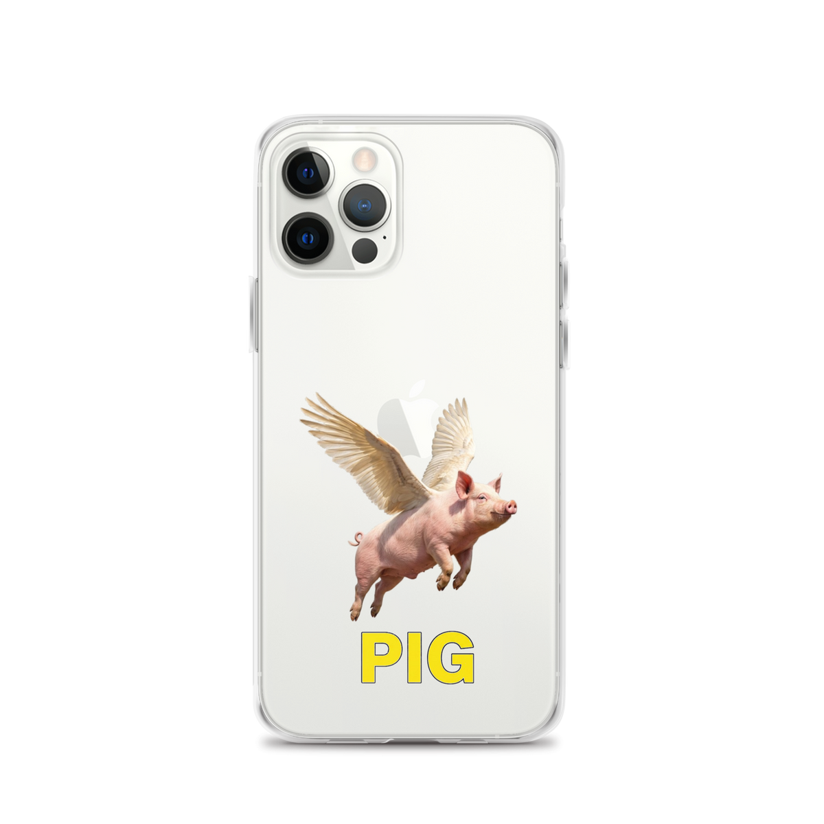 Flying Pig Clear Case for iPhone®