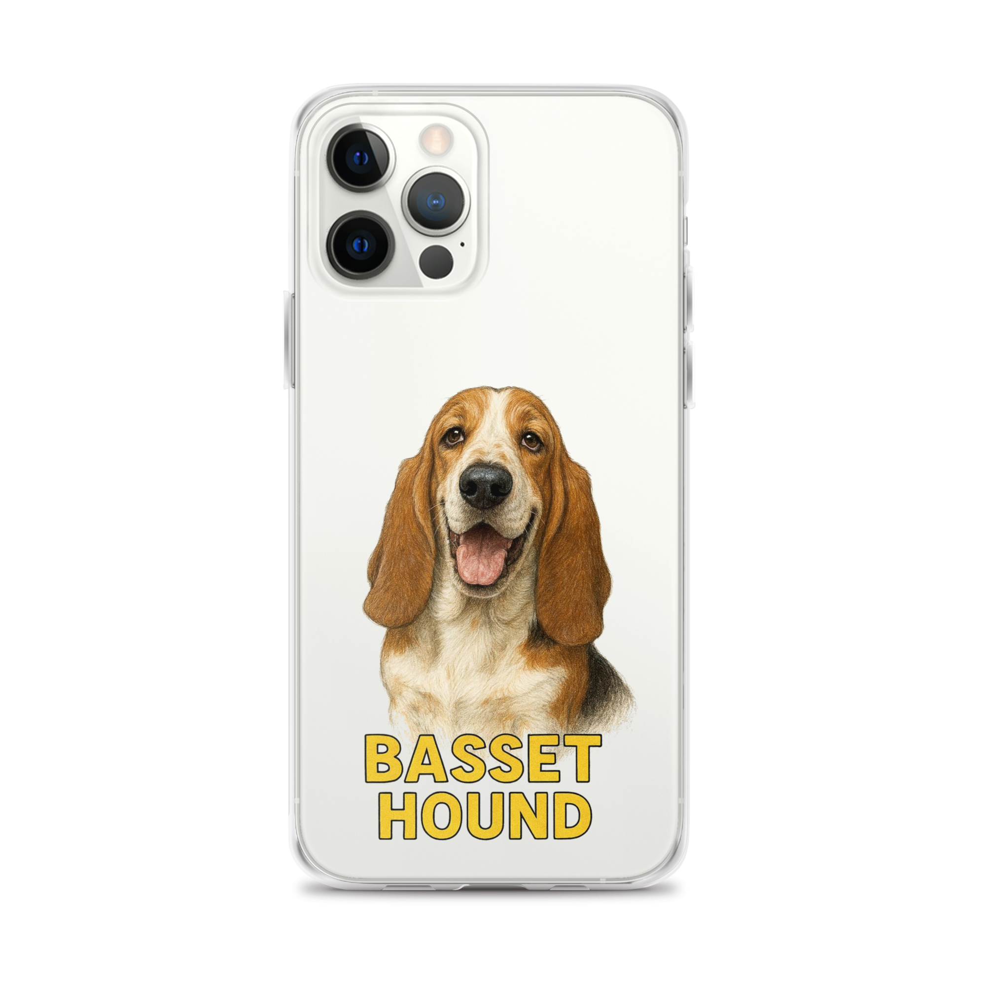 Basset Hound Clear Case for iPhone