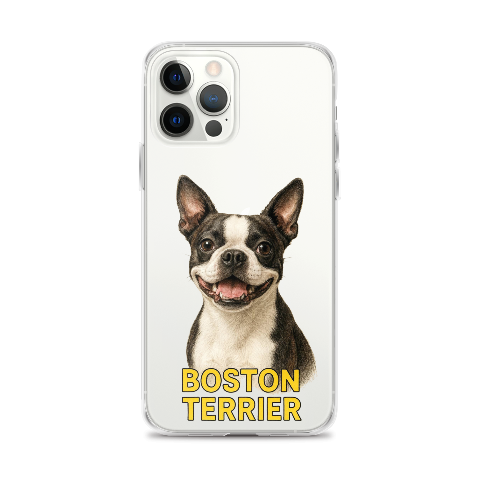 Boston Terrier Clear Case for iPhone