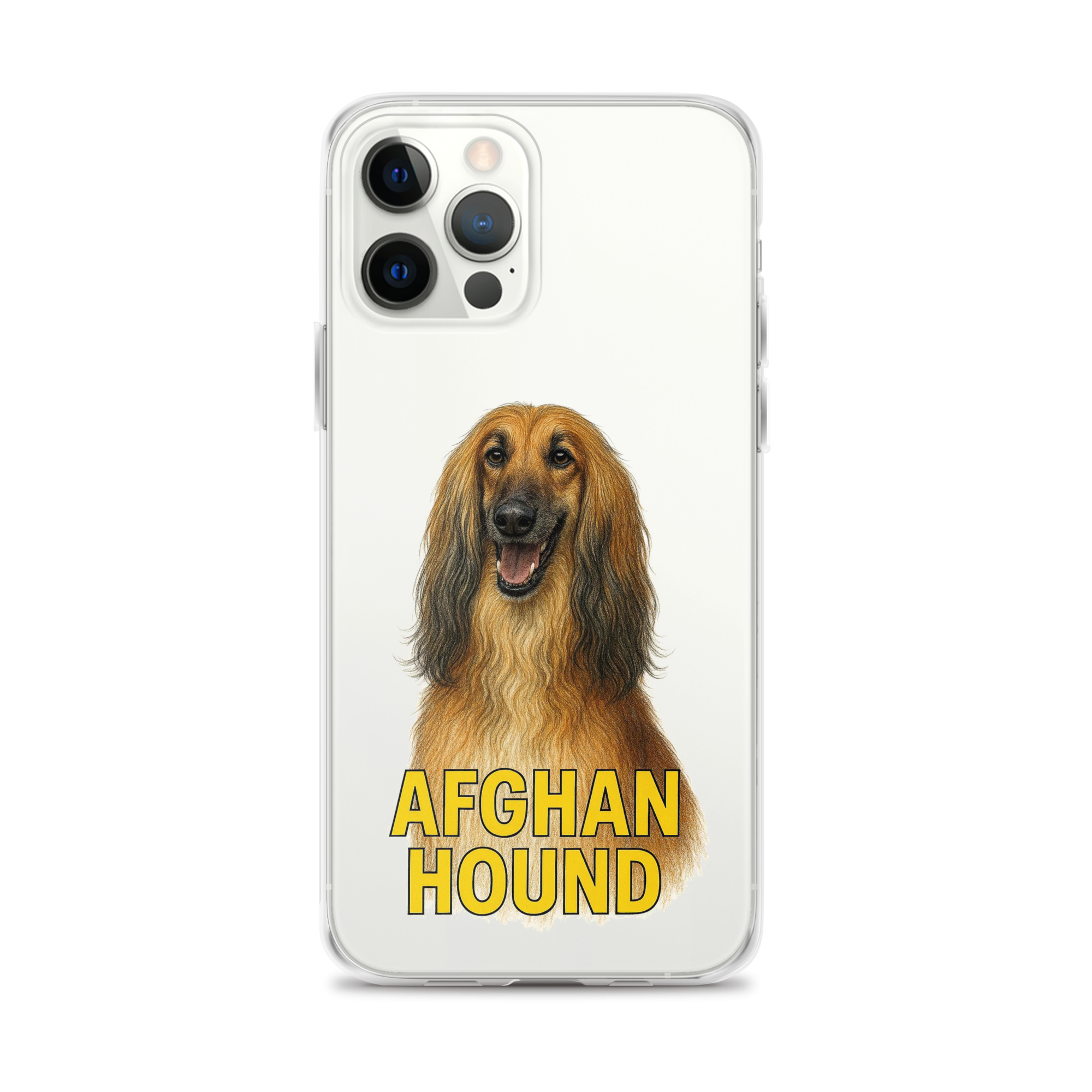 Afghan Hound Clear Case for iPhone