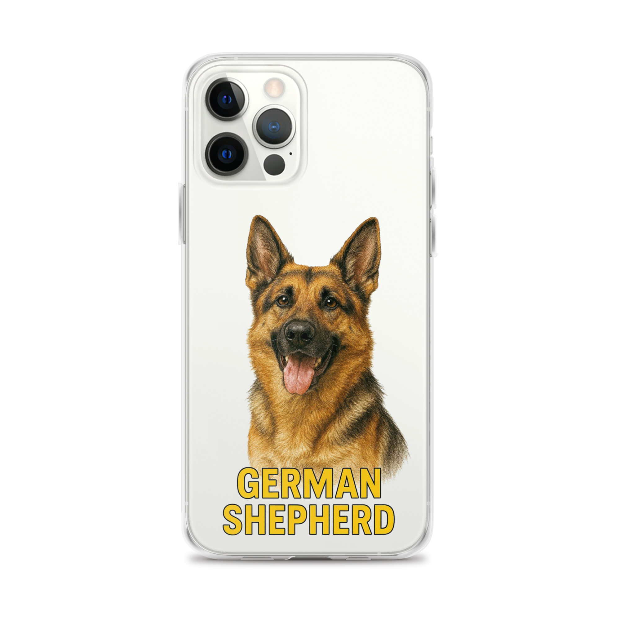 German Shepherd Clear Case for iPhone
