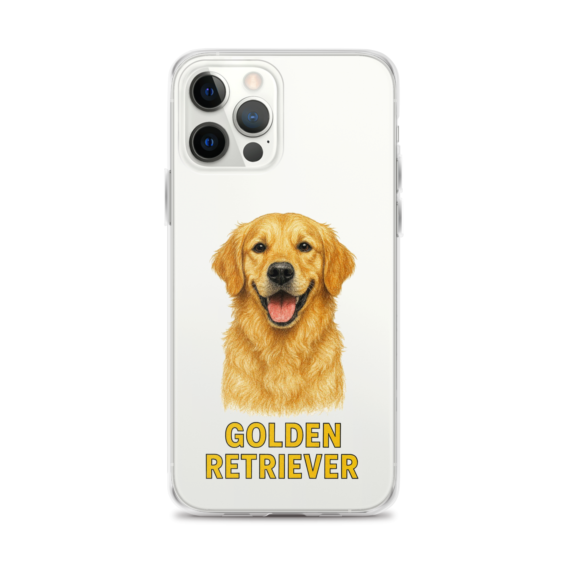 Golden Retriever Clear Case for iPhone