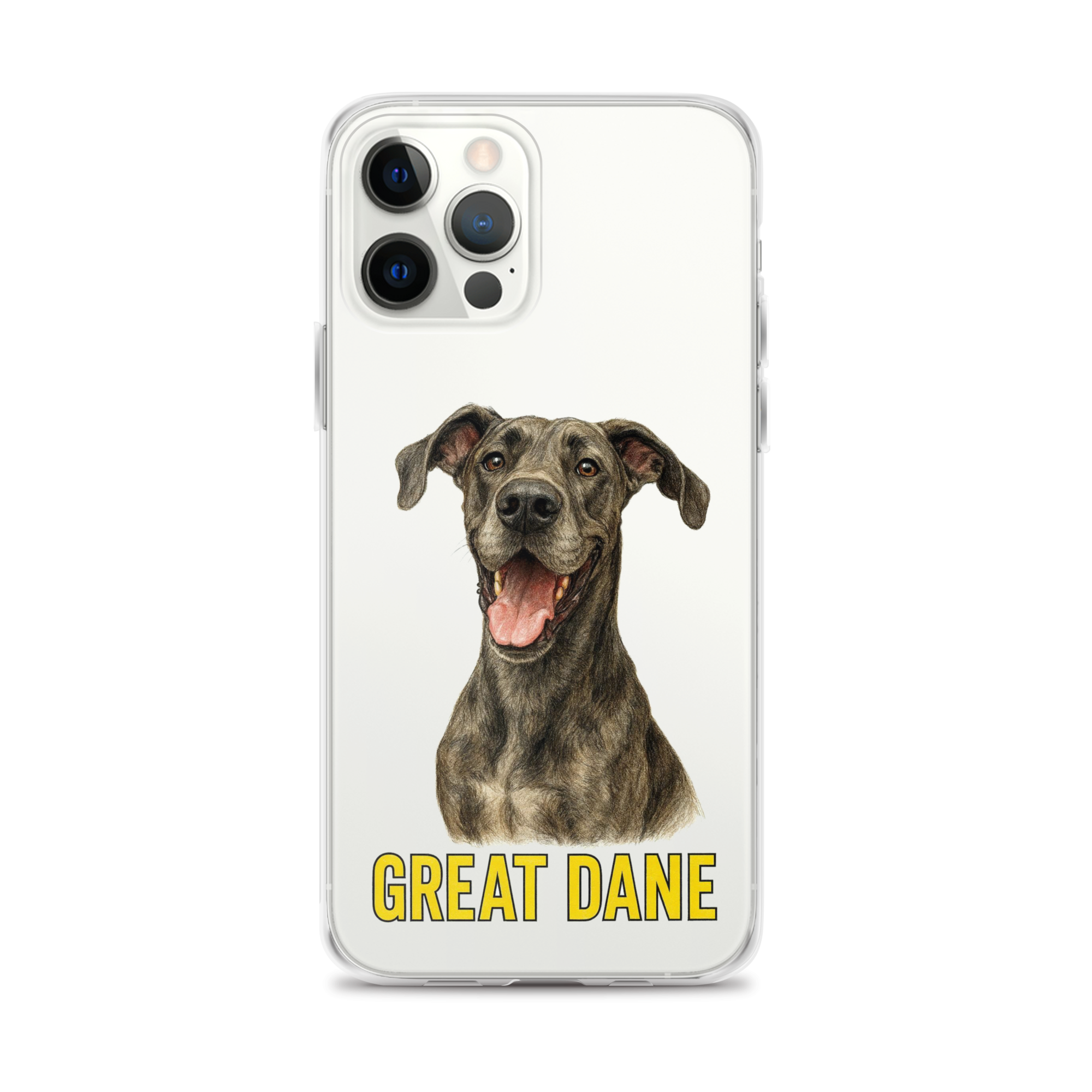 Great Dane Clear Case for iPhone