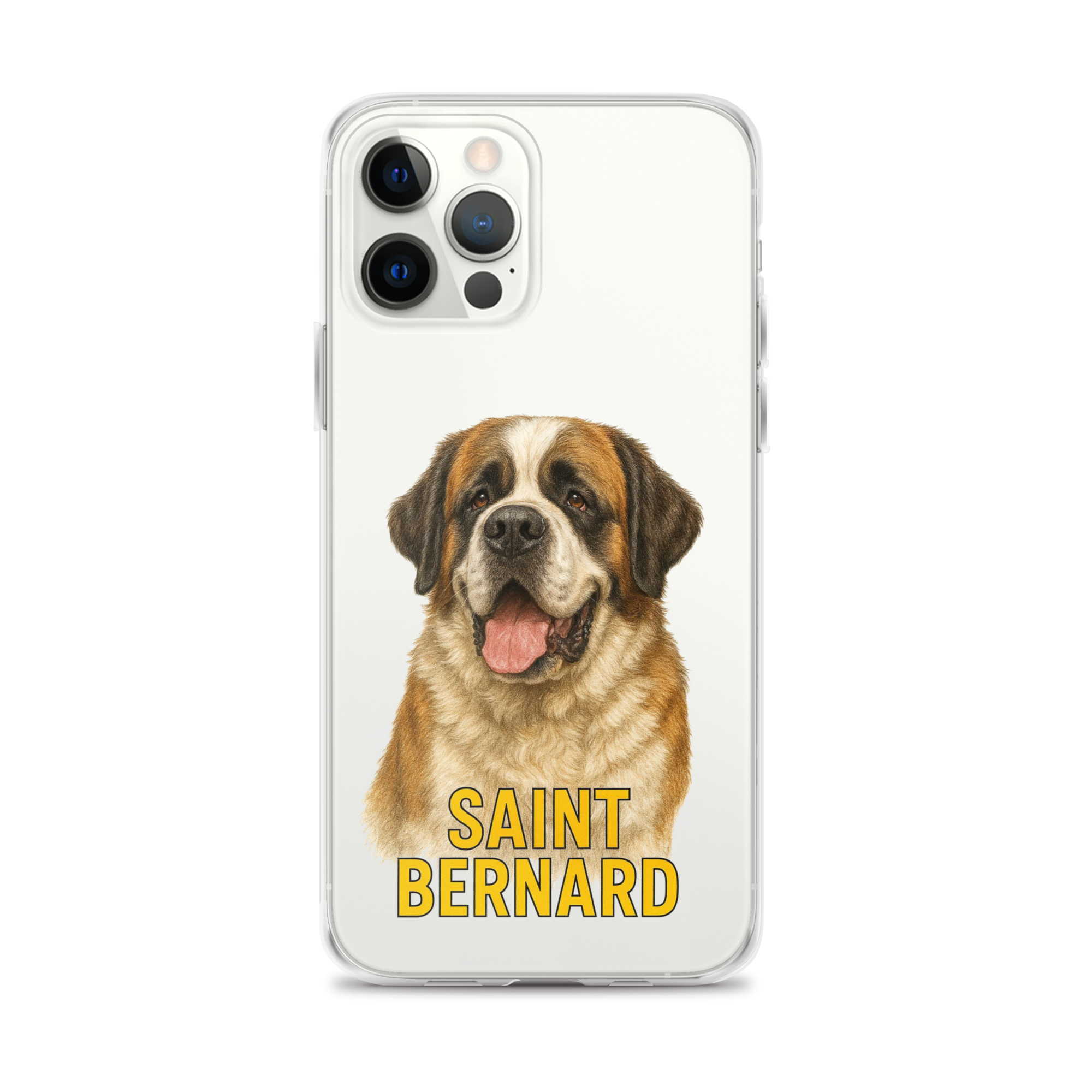 Saint Bernard Clear Case for iPhone