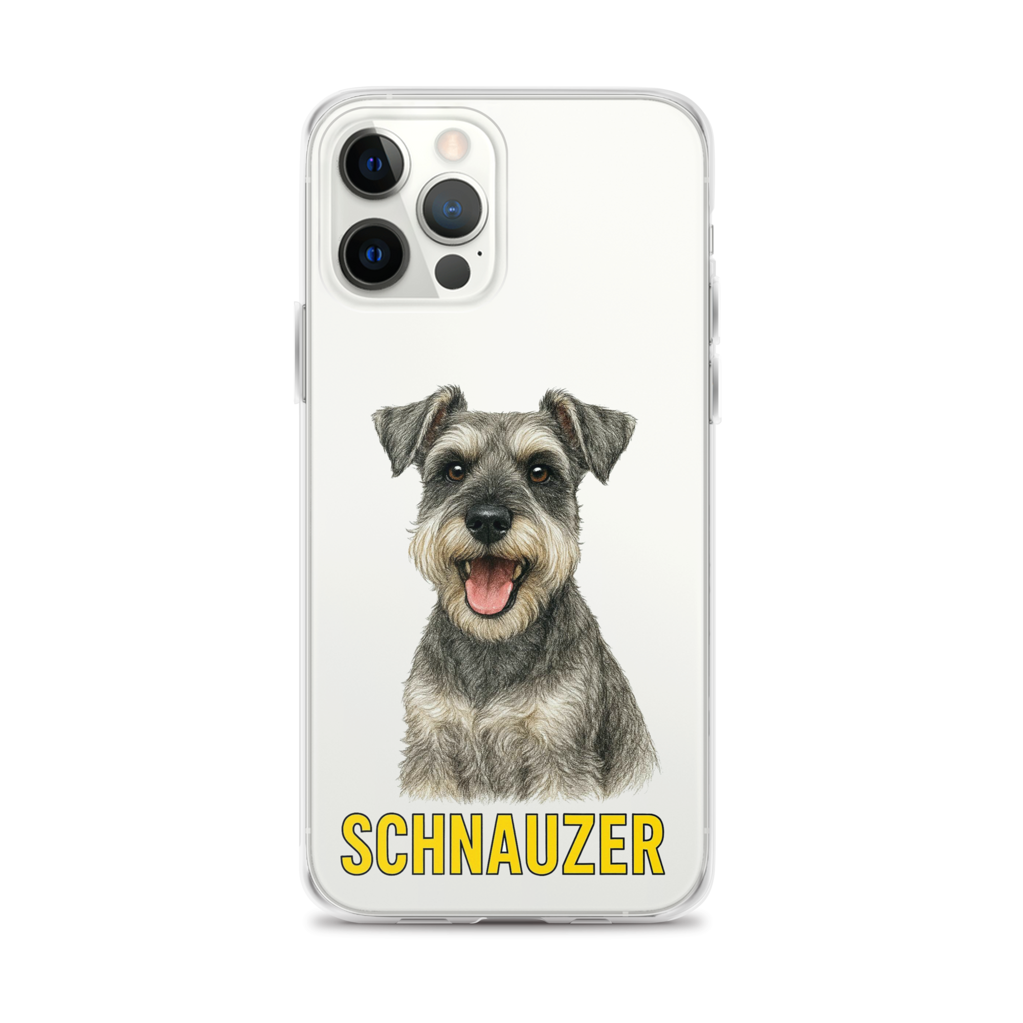 Schnauzer Clear Case for iPhone
