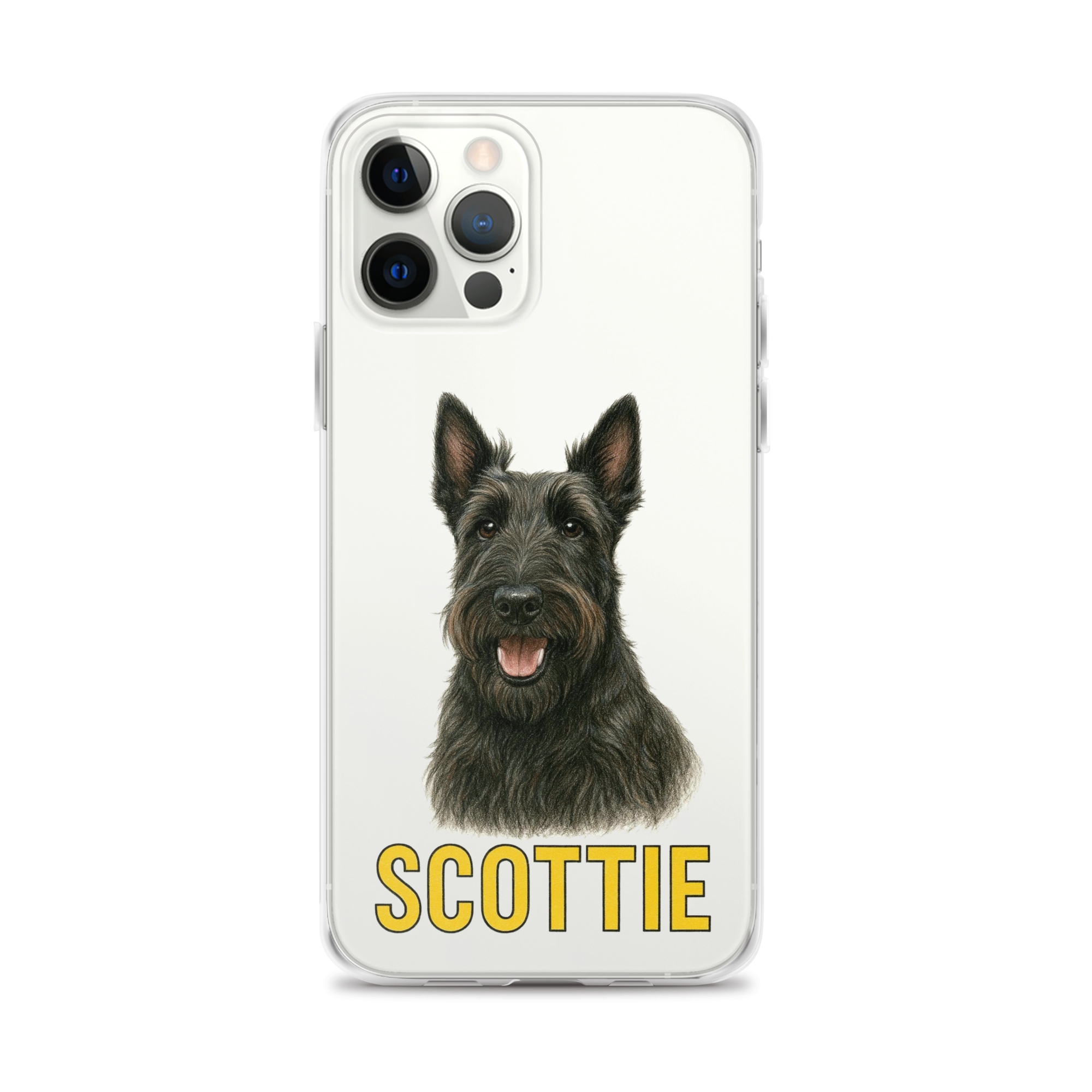 Scottie Clear Case for iPhone