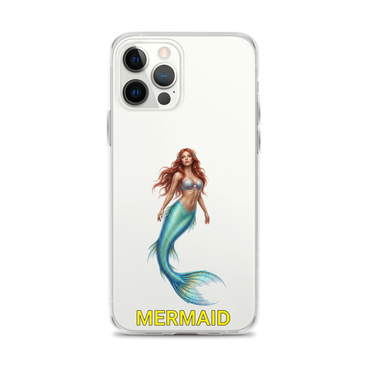 Mermaid Clear Case for iPhone®