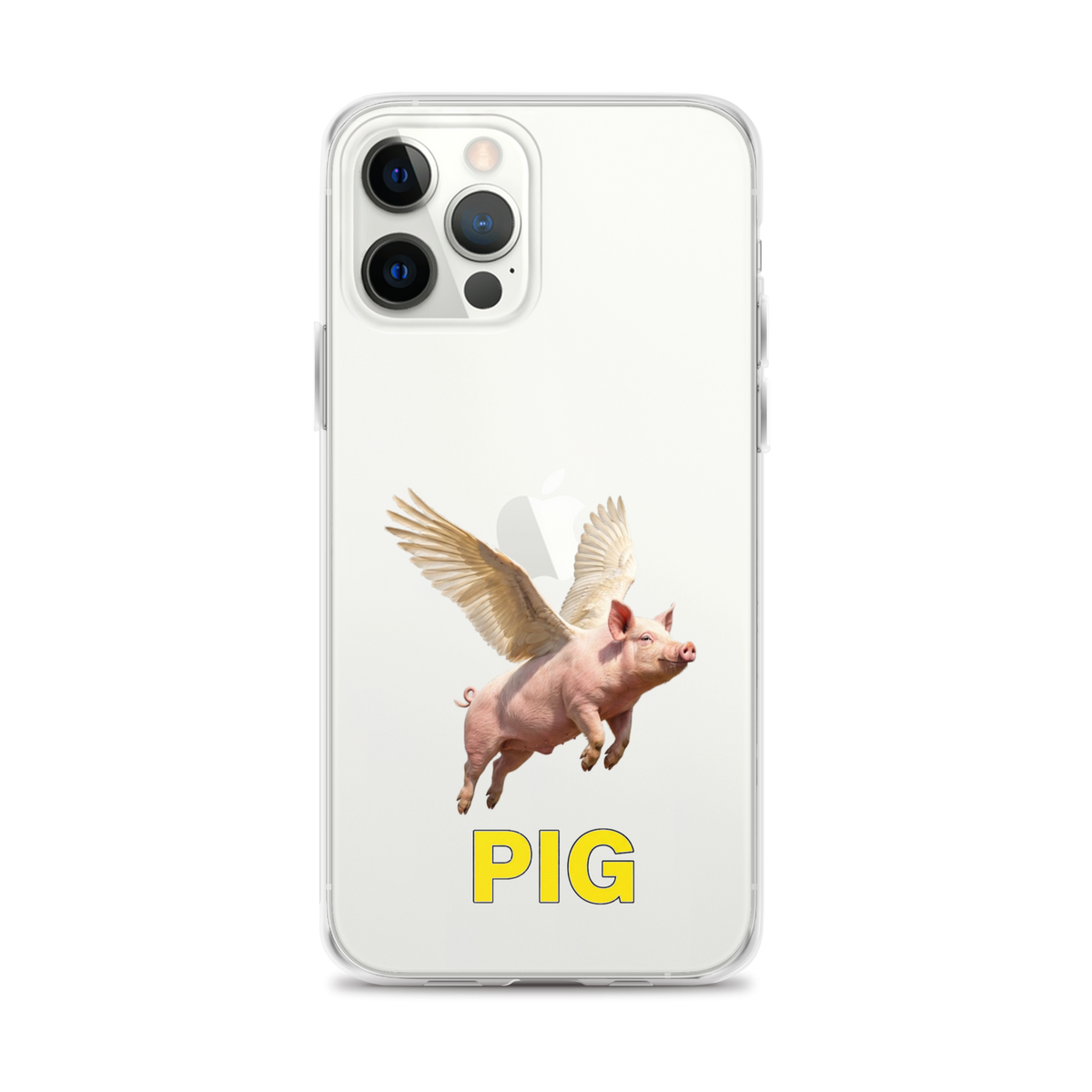 Flying Pig Clear Case for iPhone®