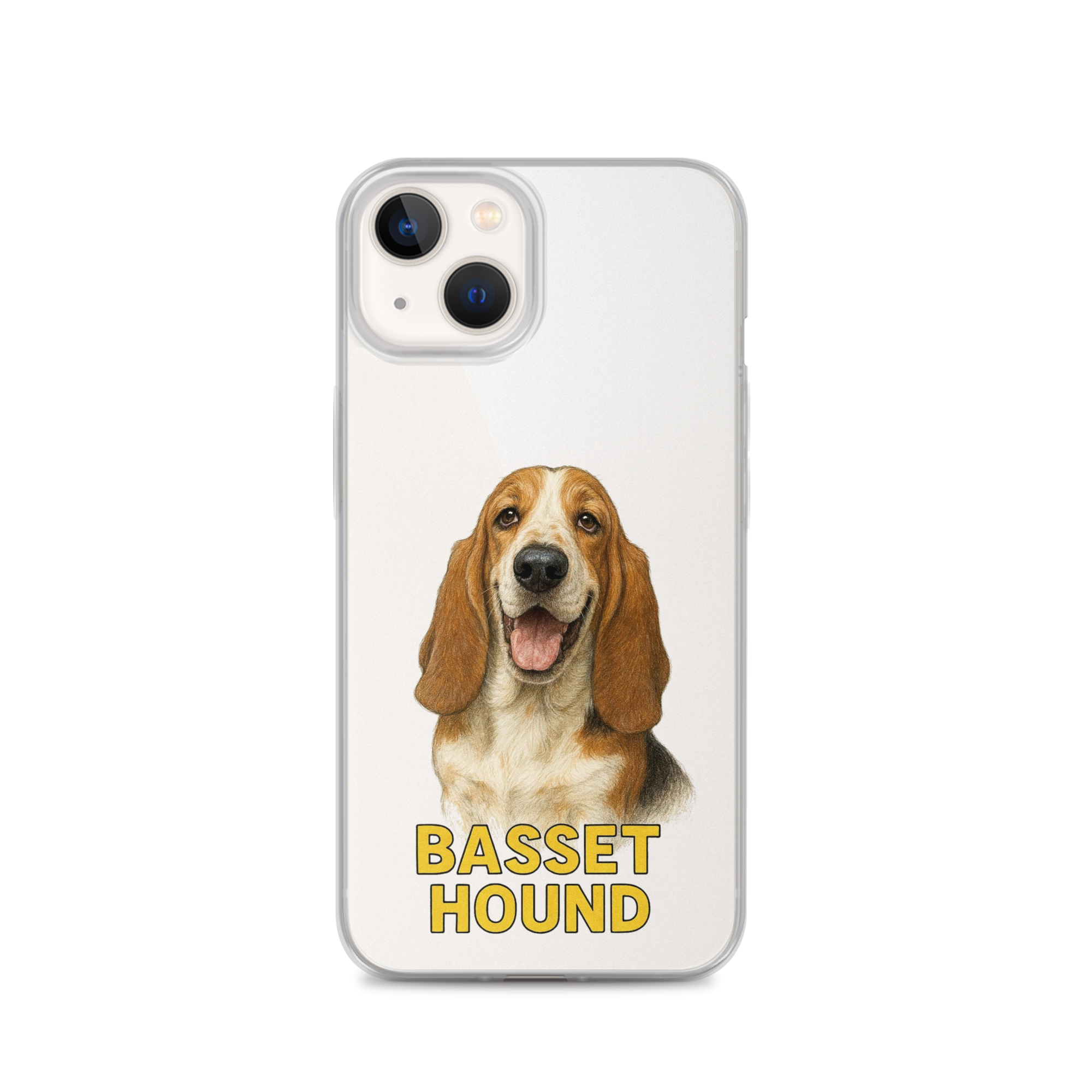 Basset Hound Clear Case for iPhone