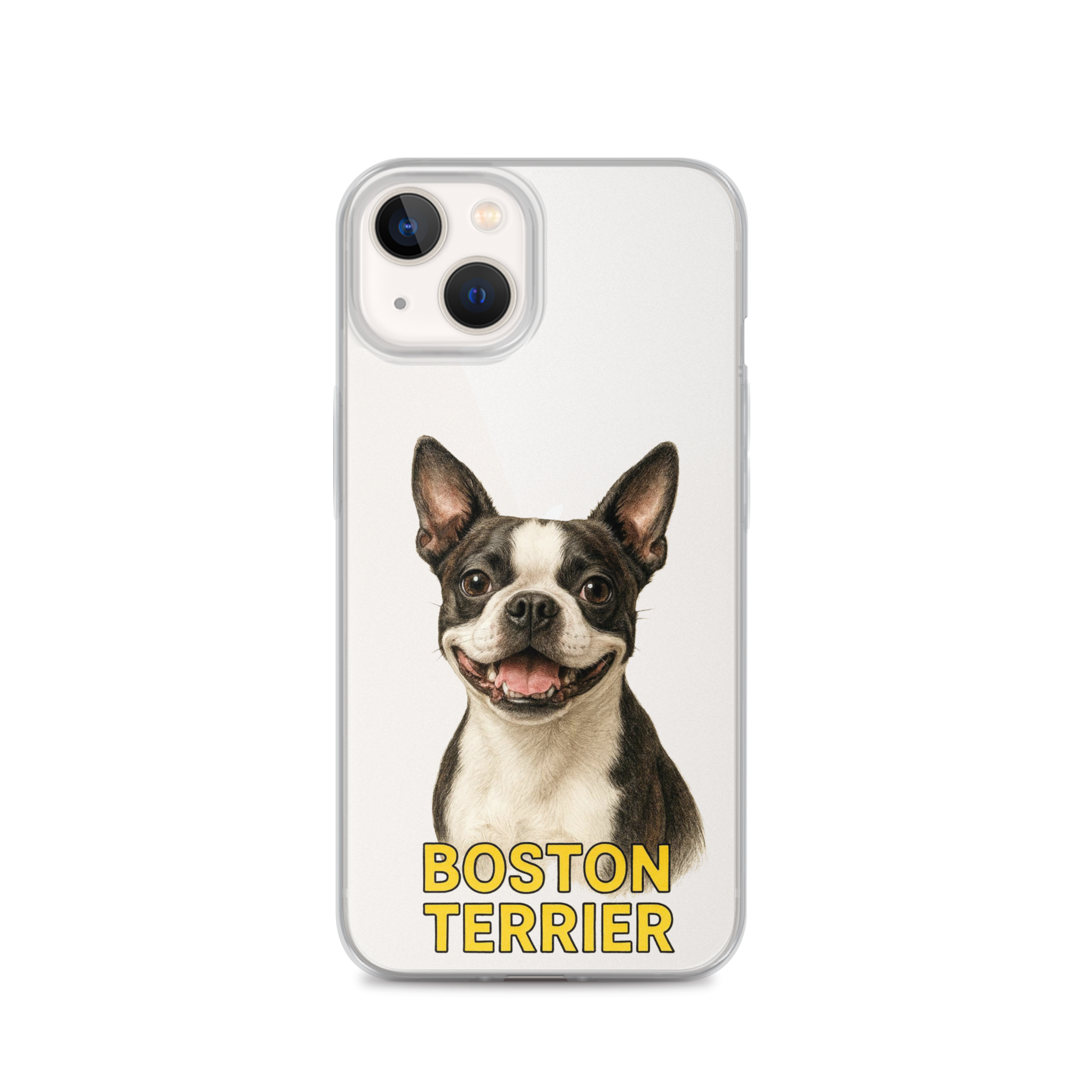 Boston Terrier Clear Case for iPhone