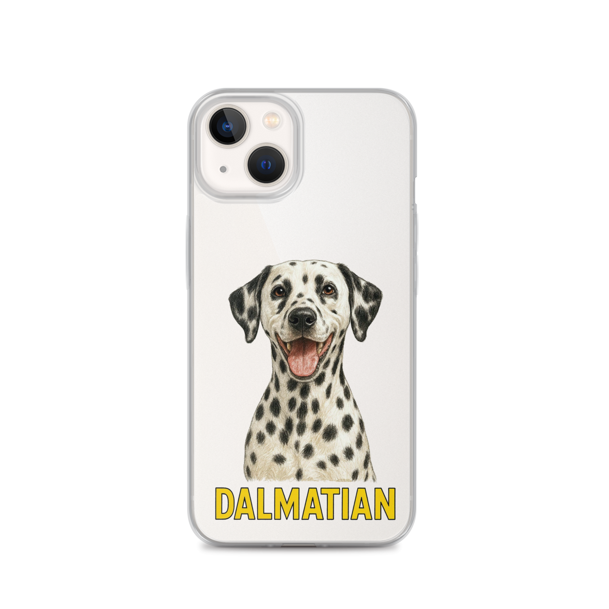 Dalmatian Clear Case for iPhone
