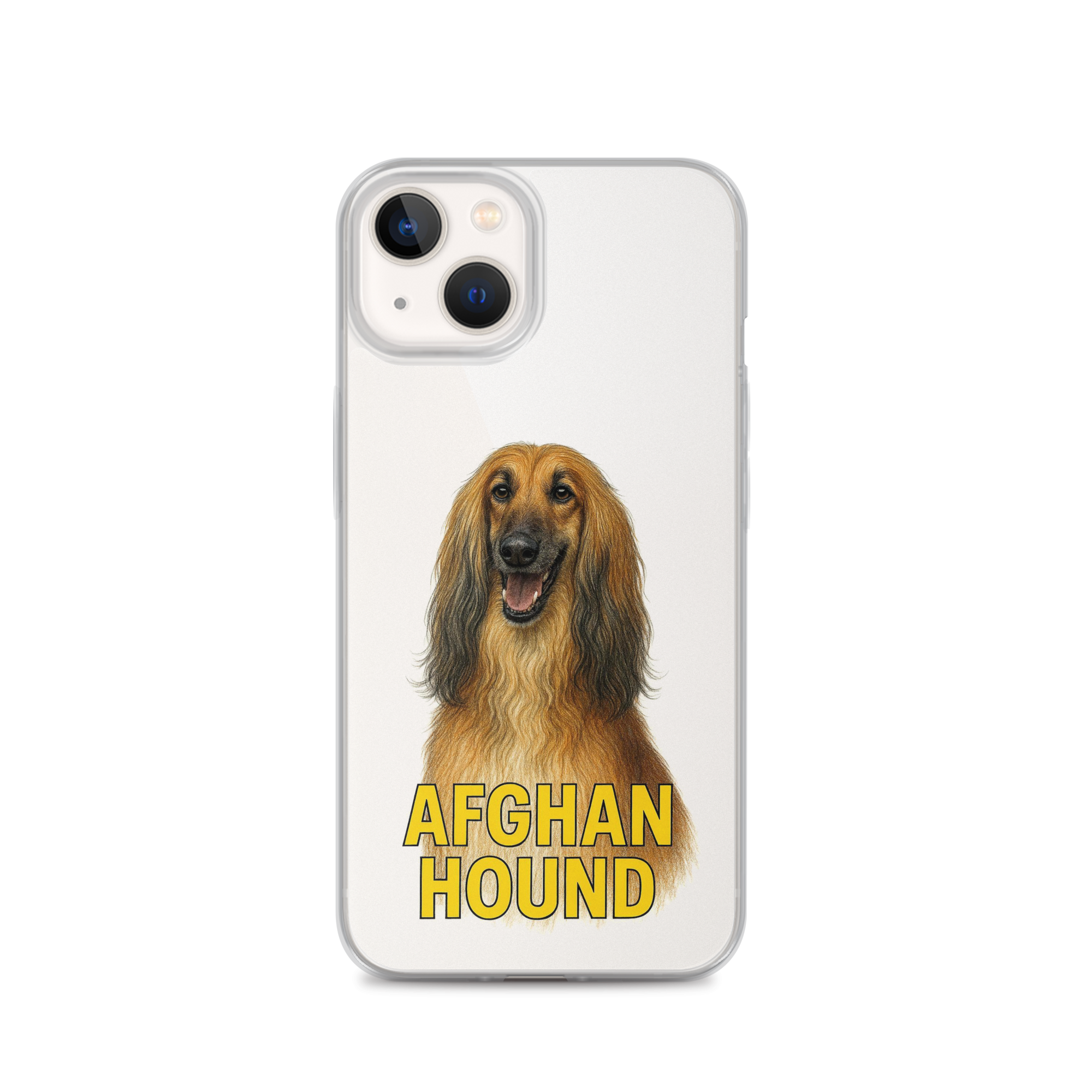 Afghan Hound Clear Case for iPhone