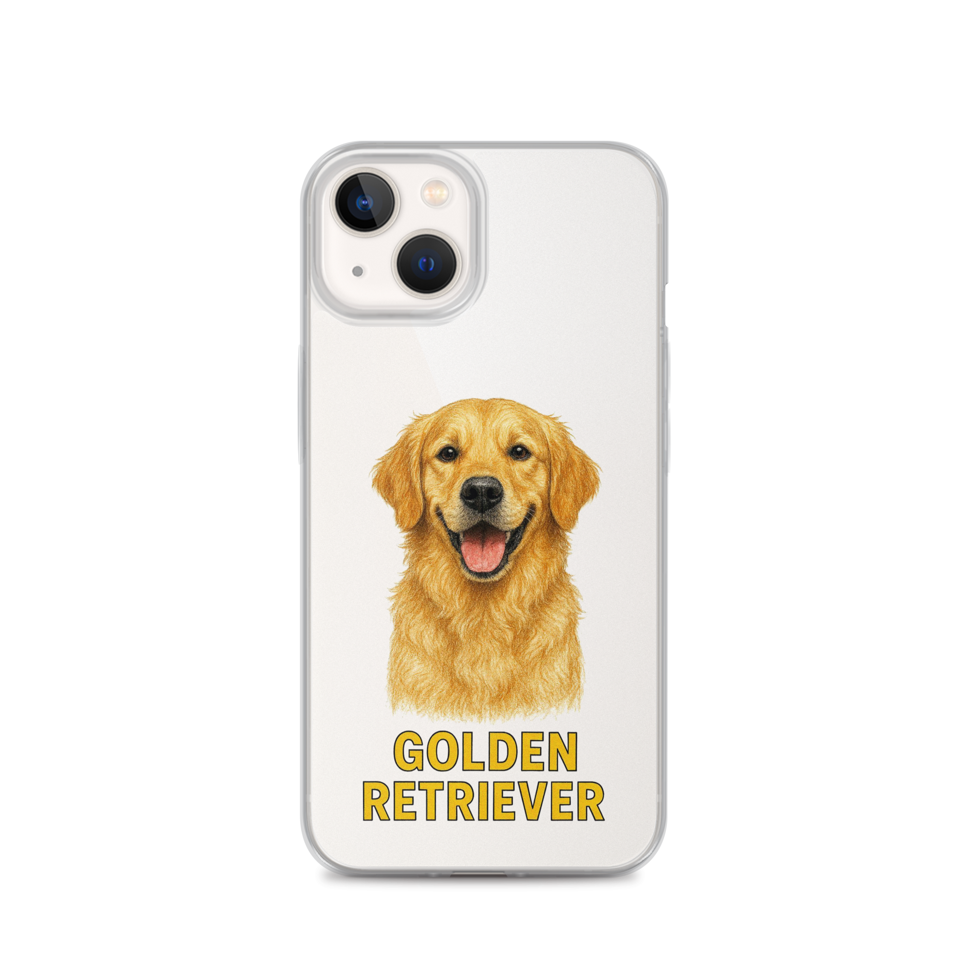 Golden Retriever Clear Case for iPhone