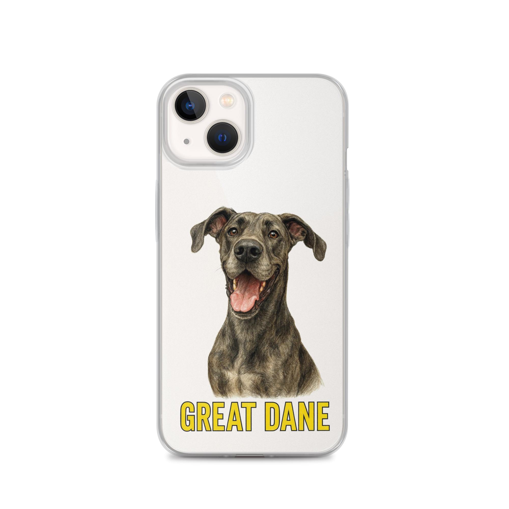 Great Dane Clear Case for iPhone