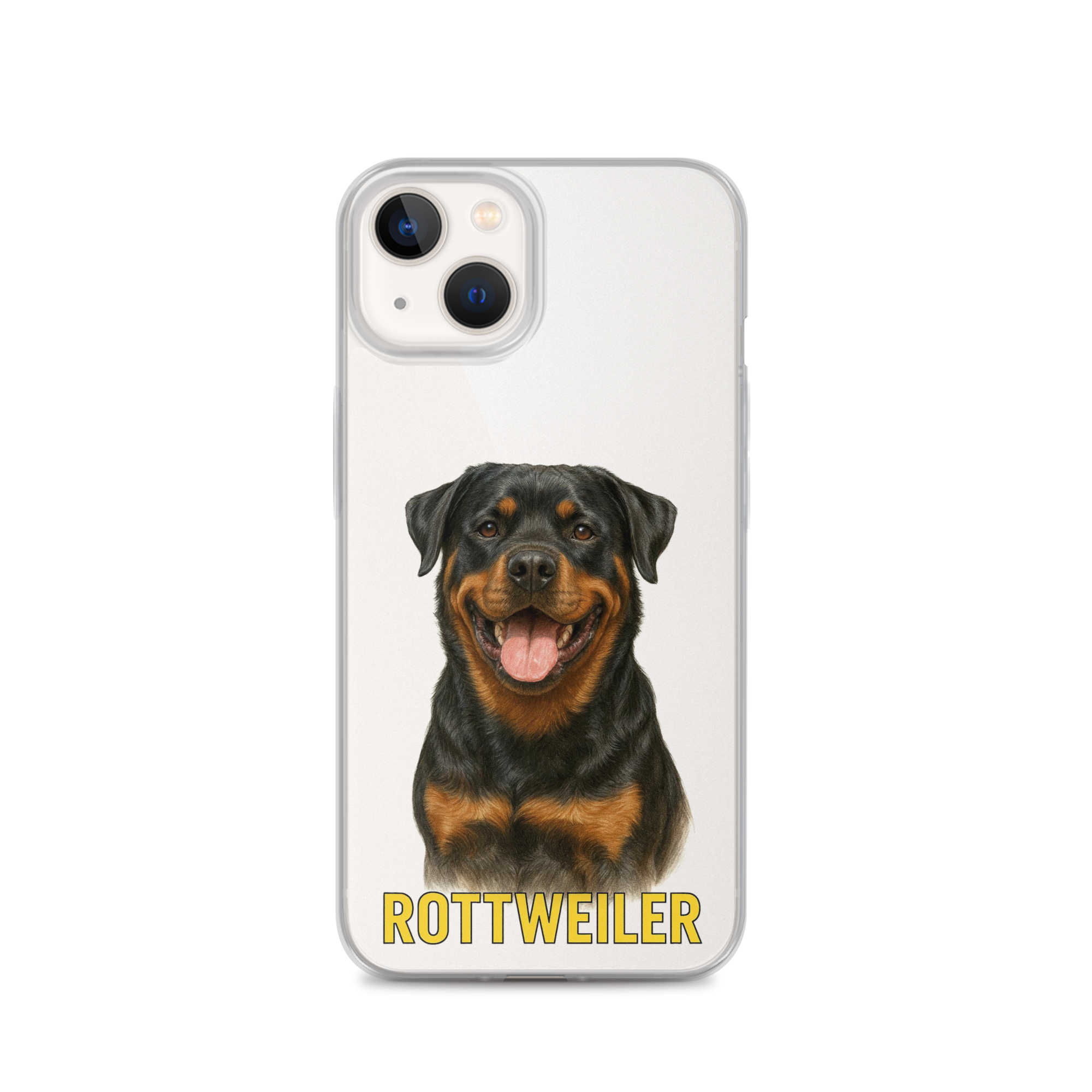 Rottweiler Clear Case for iPhone