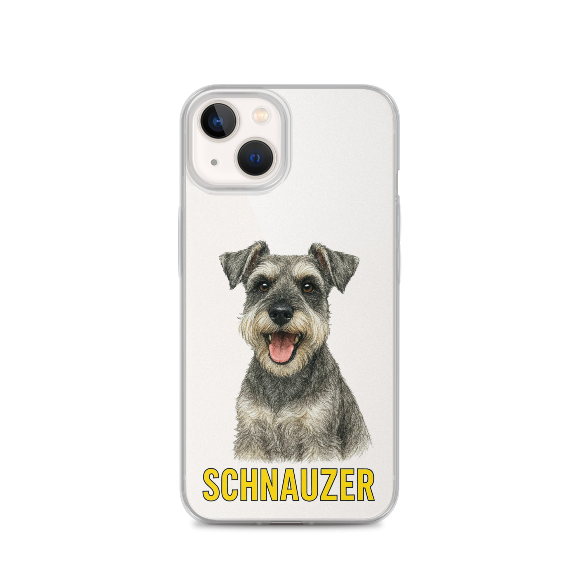 Schnauzer Clear Case for iPhone