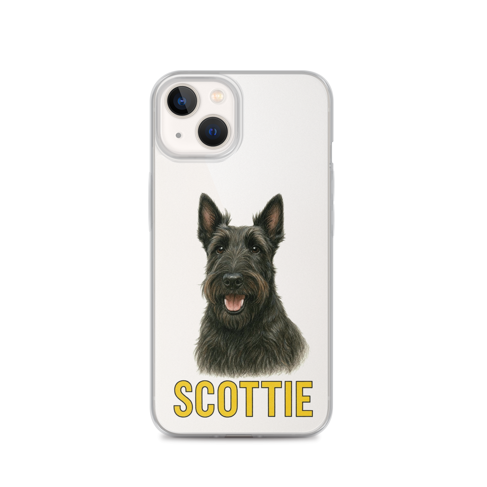 Scottie Clear Case for iPhone