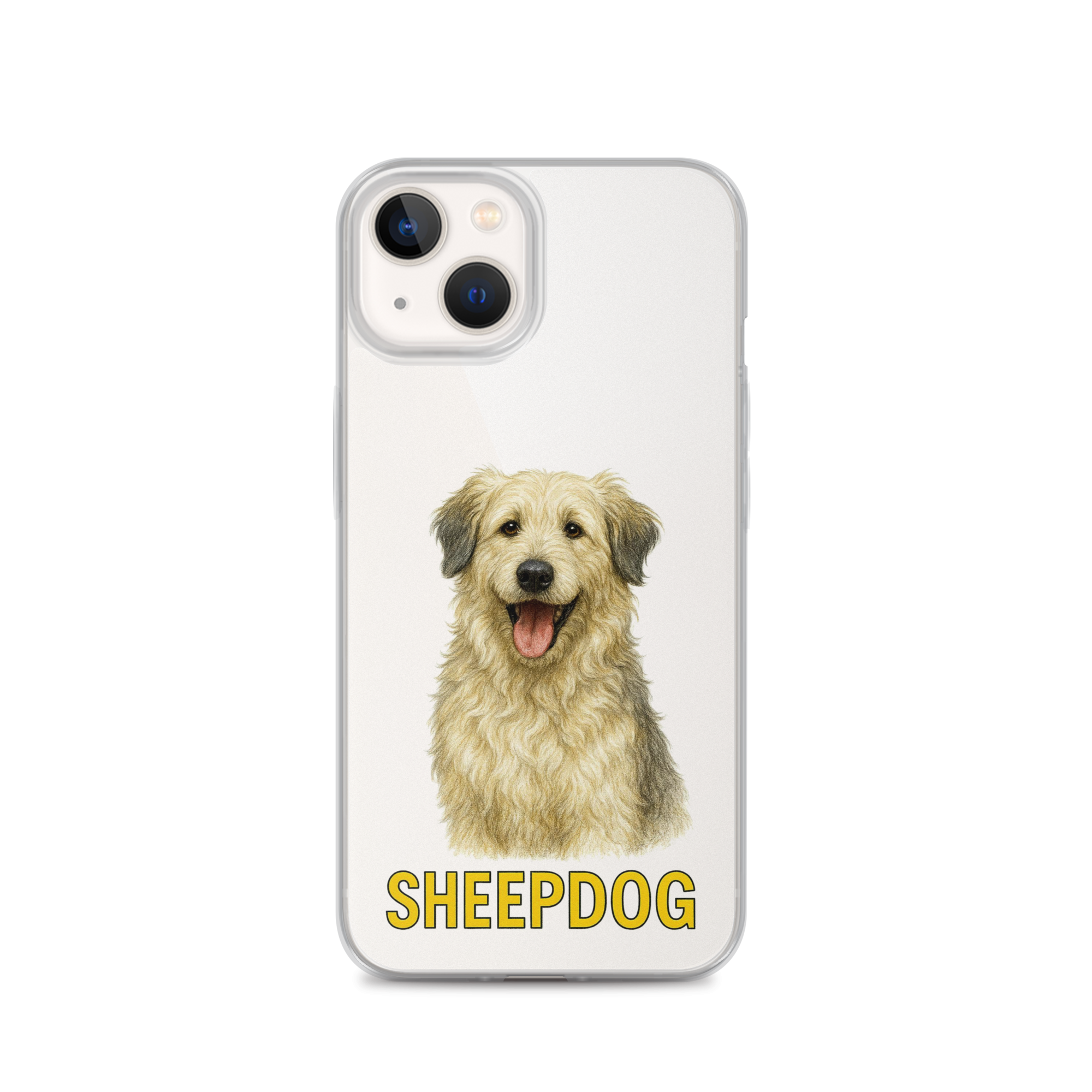 Sheepdog Clear Case for iPhone