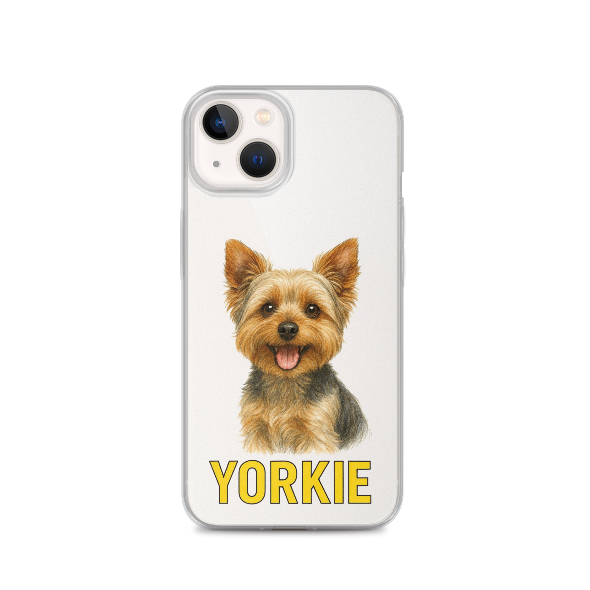 Yorkie Clear Case for iPhone