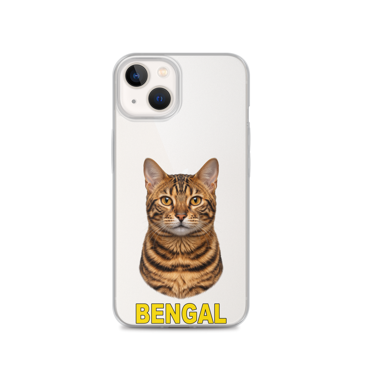 Bengal Cat Clear Case for iPhone®