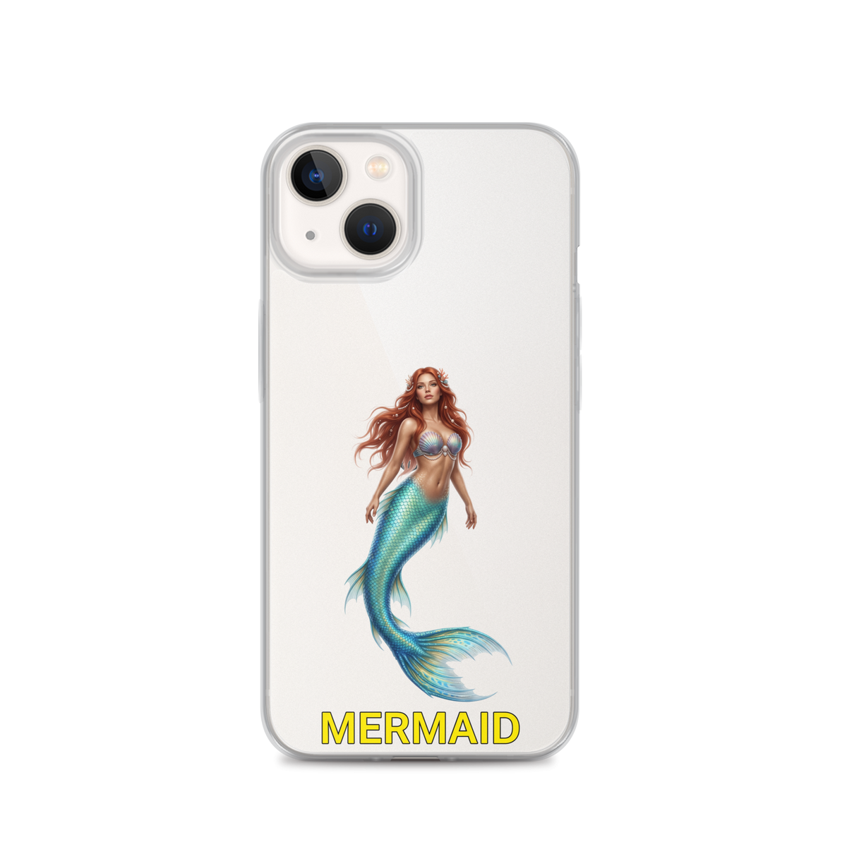 Mermaid Clear Case for iPhone®