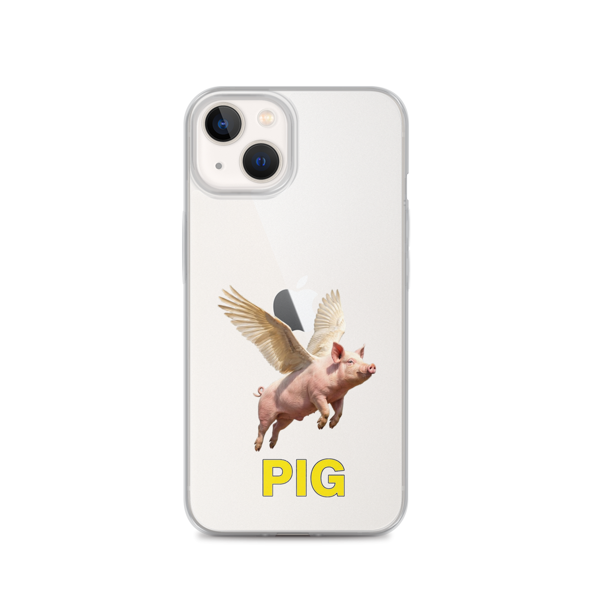 Flying Pig Clear Case for iPhone®