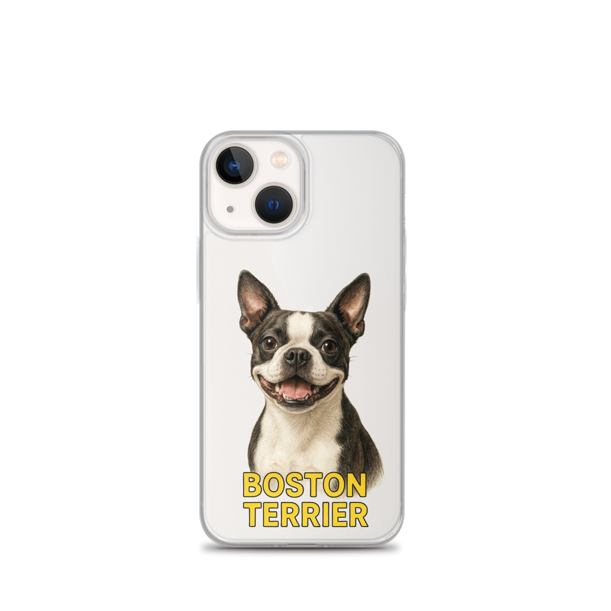 Boston Terrier Clear Case for iPhone